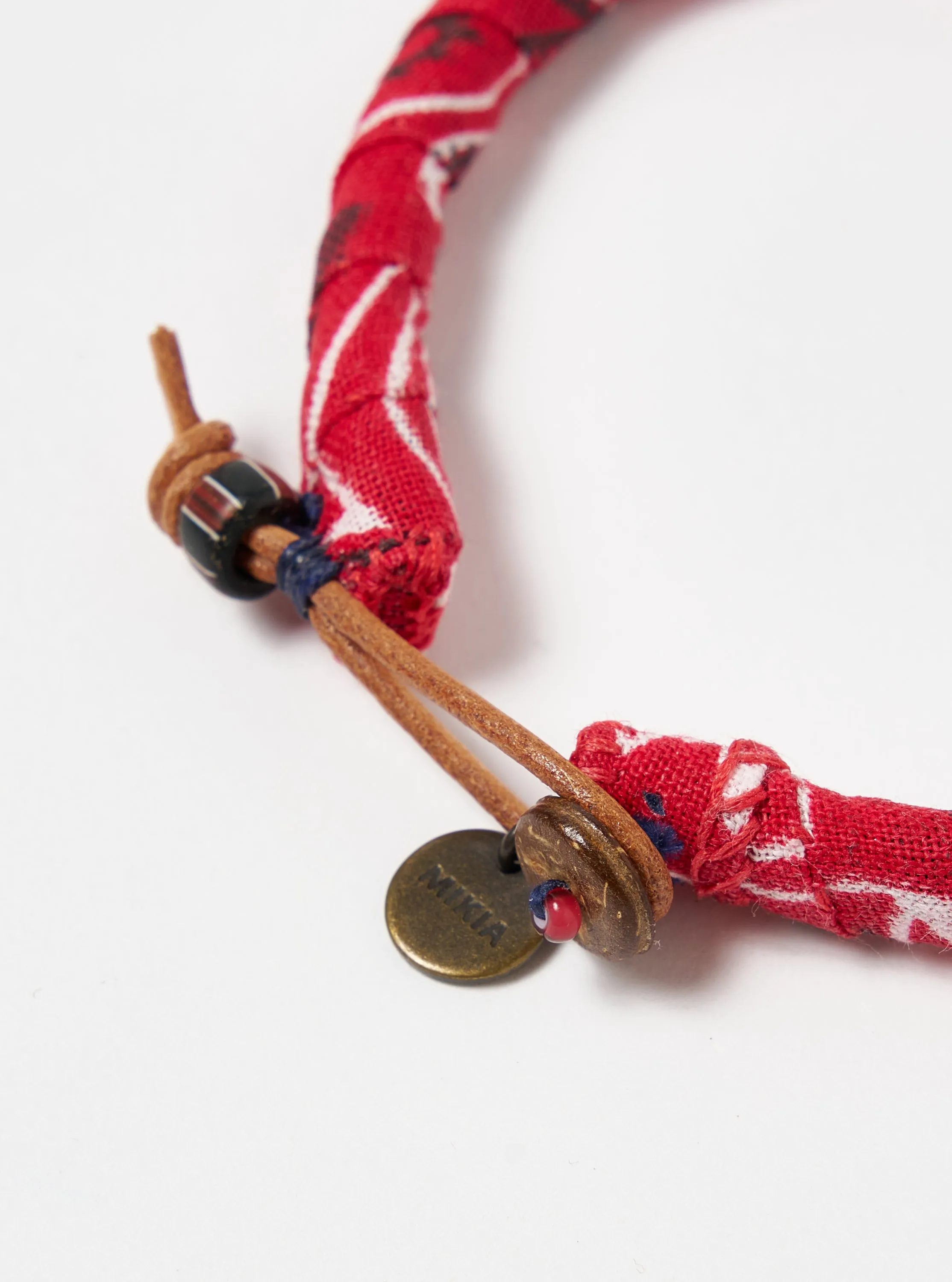 Mikia Bracelet in Red Bandana sold by Universal Works product image thumbnail 2