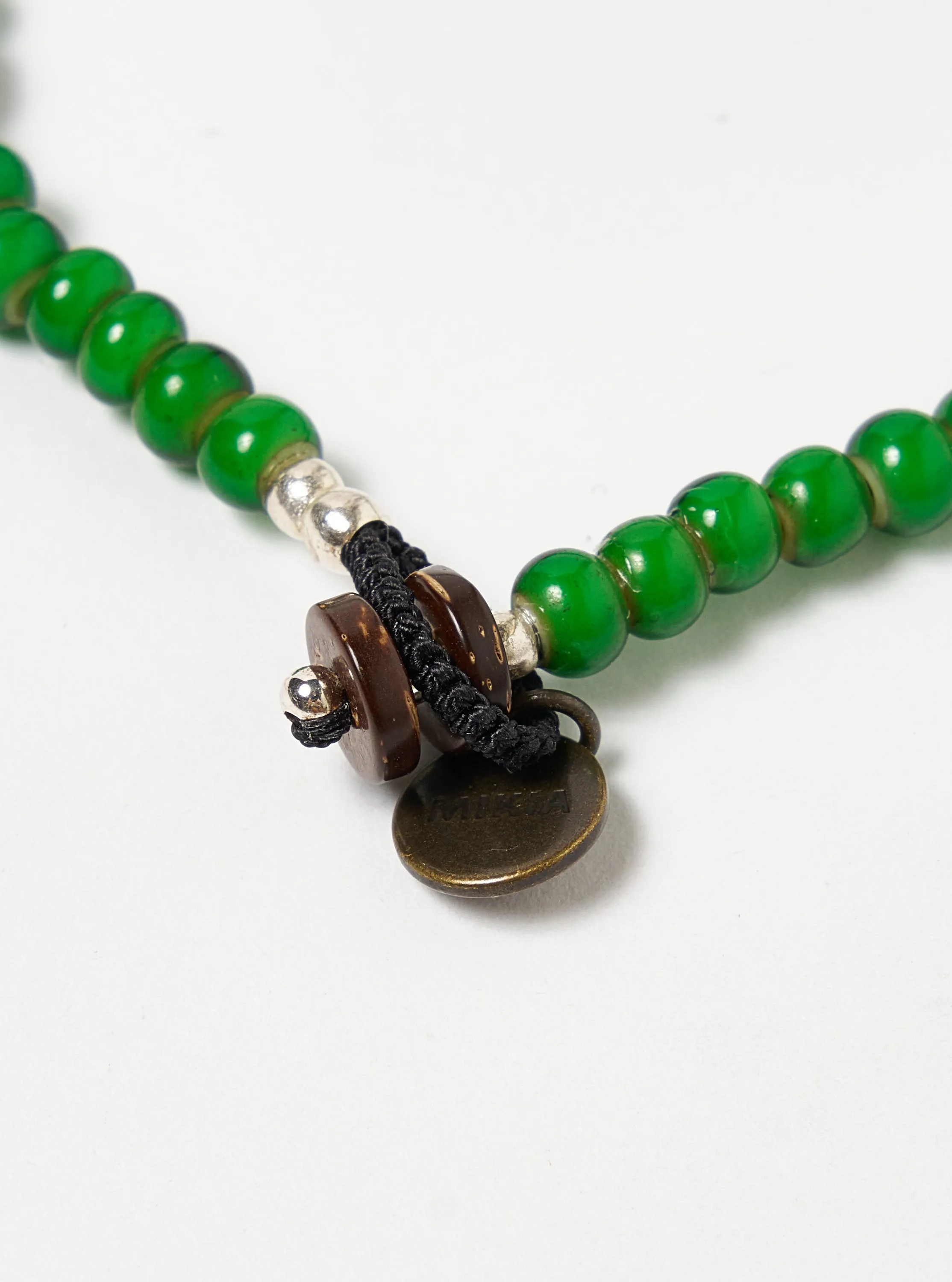 Mikia Bracelet in Green White Hearts sold by Universal Works product image thumbnail 2