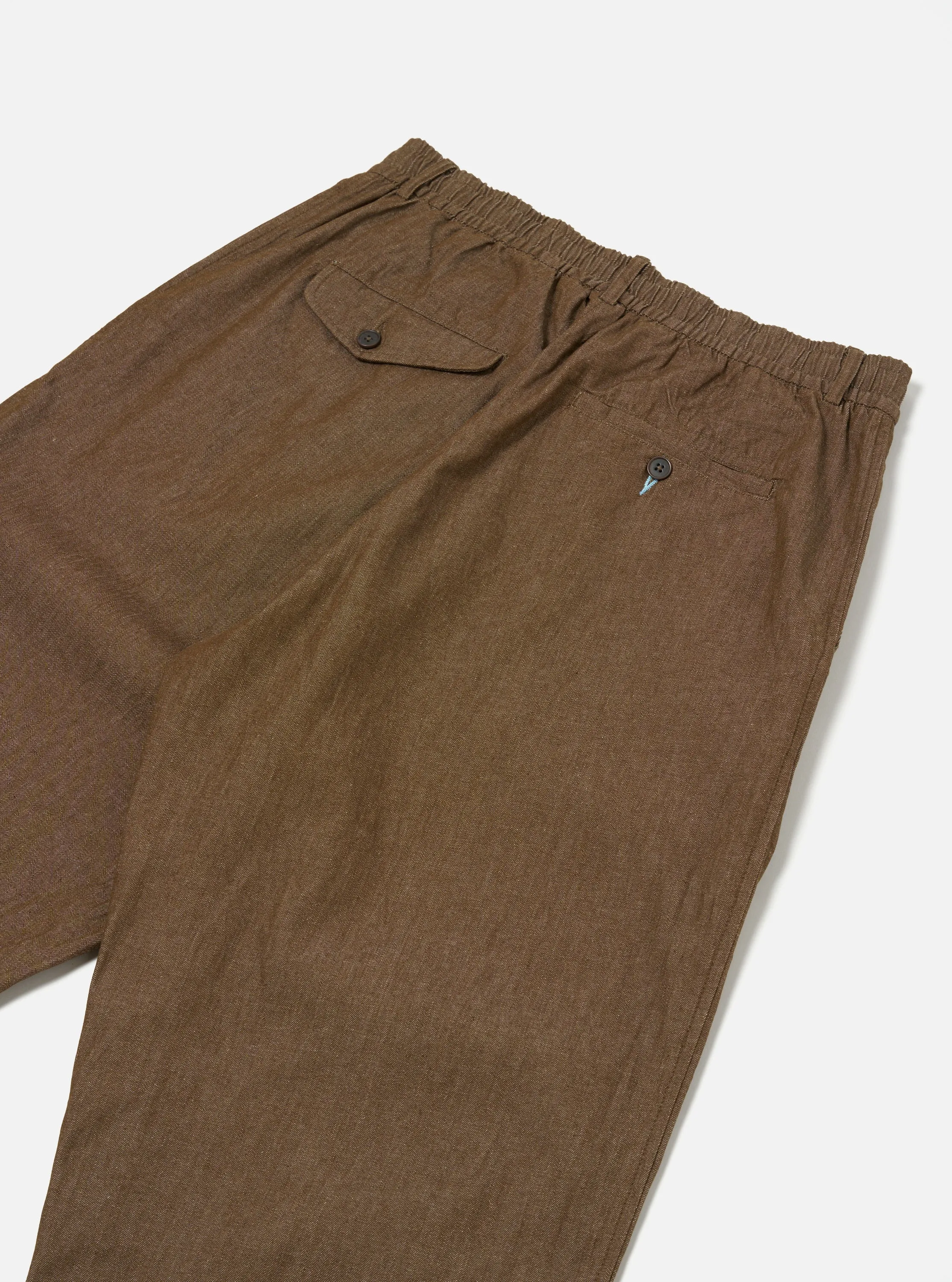 Universal Works Oxford Pant in Brown Y/D Twill sold by Universal Works product image thumbnail 4