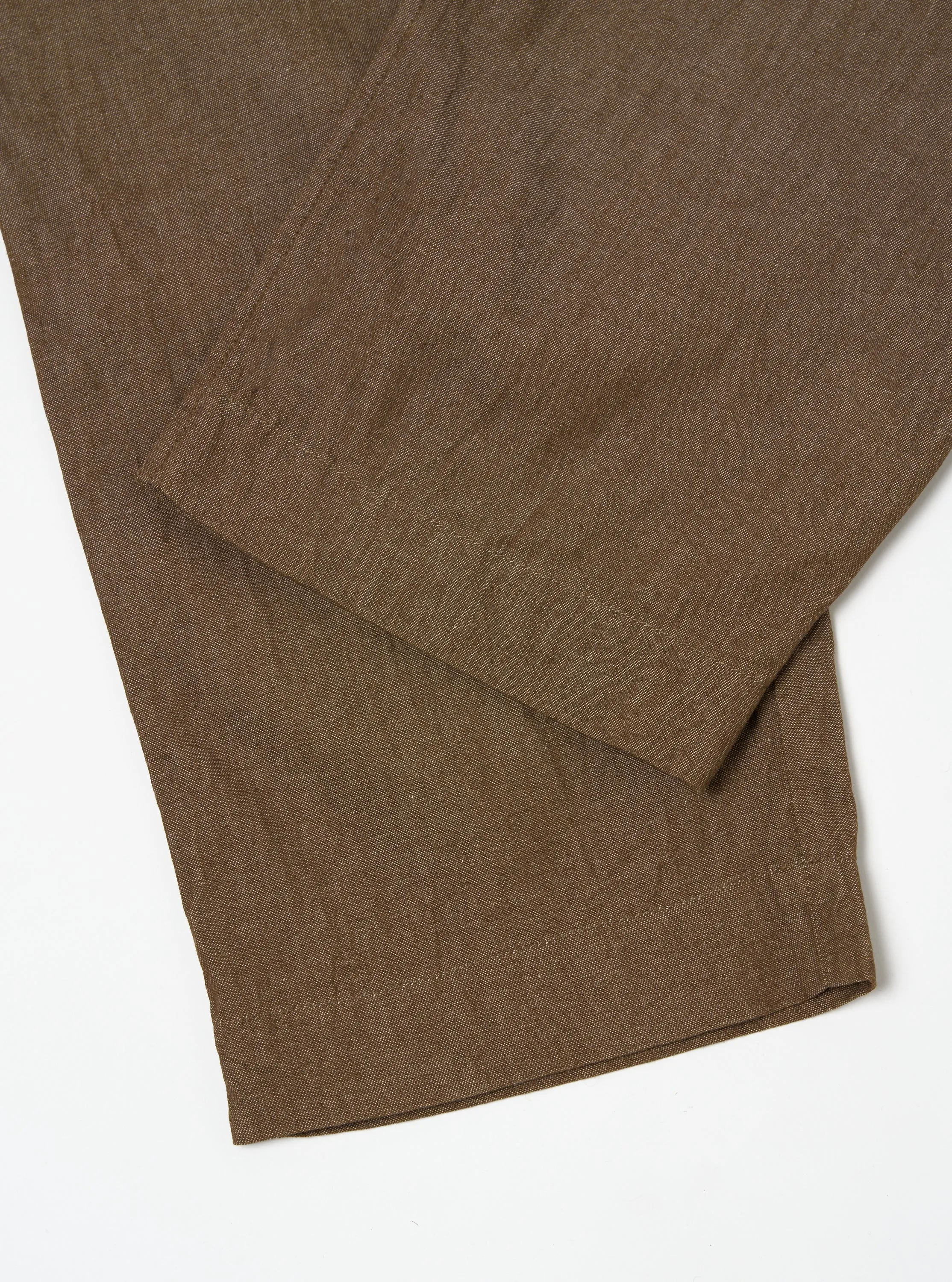 Universal Works Oxford Pant in Brown Y/D Twill sold by Universal Works product image thumbnail 5