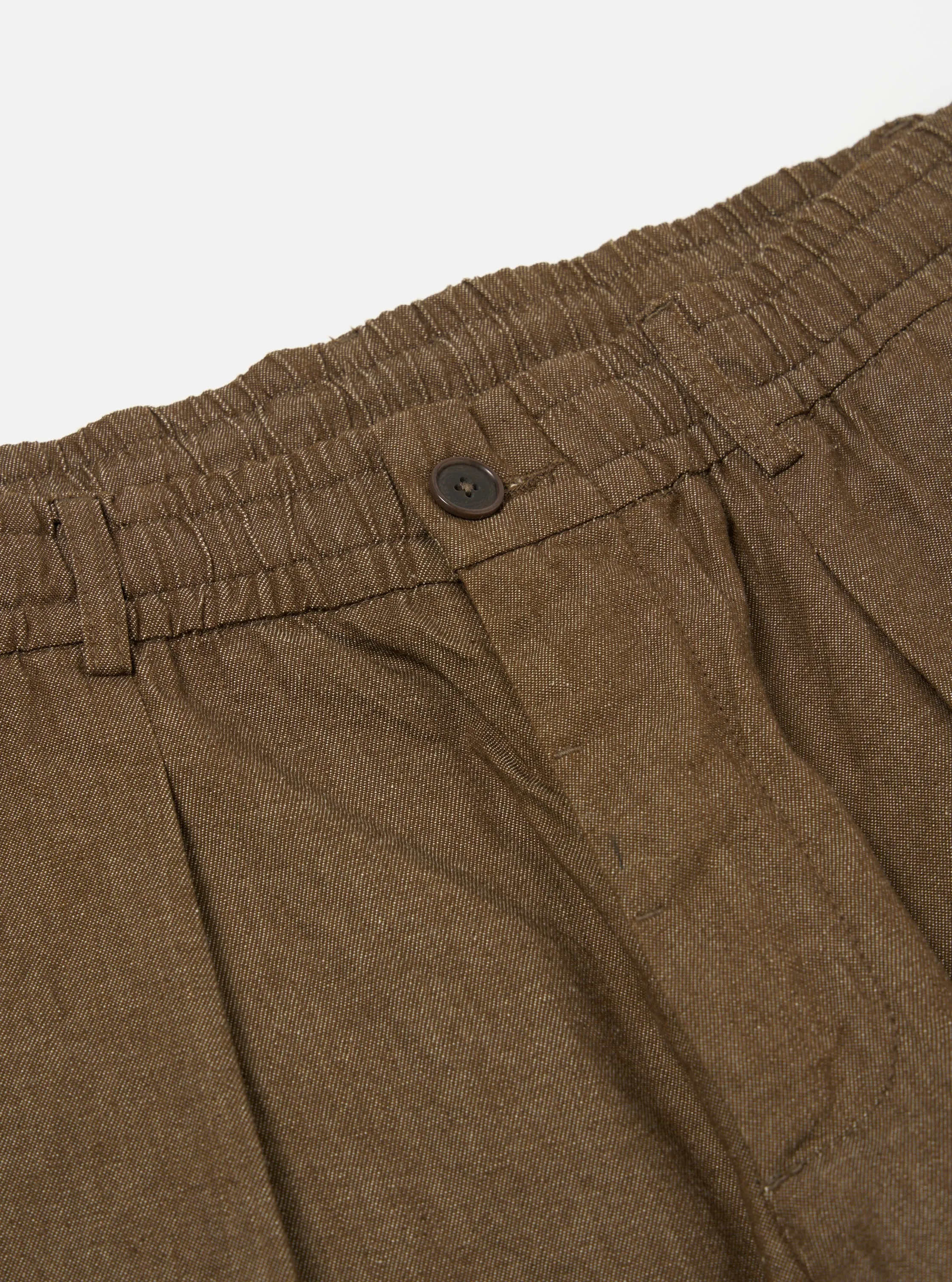 Universal Works Oxford Pant in Brown Y/D Twill sold by Universal Works product image thumbnail 3