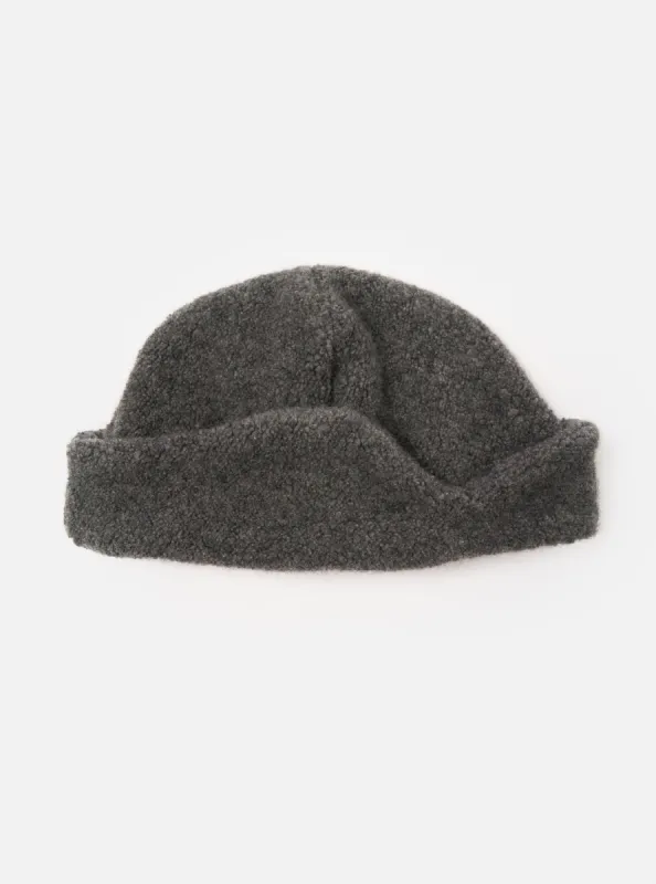 cableami® Watch Cap in Grey Recycled Wool sold by Universal Works