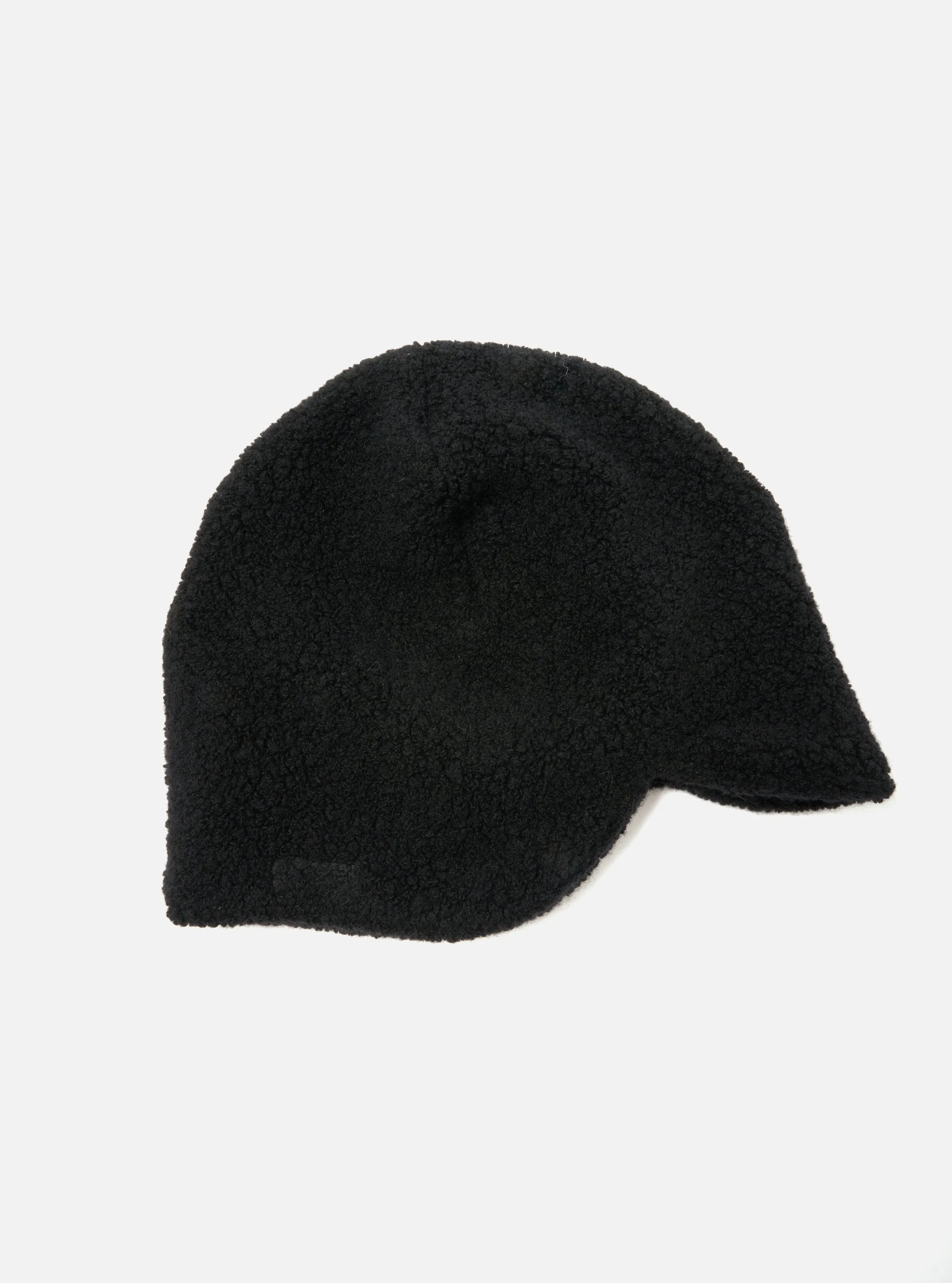 cableami® Watch Cap in Black Recycled Wool sold by Universal Works product image thumbnail 2