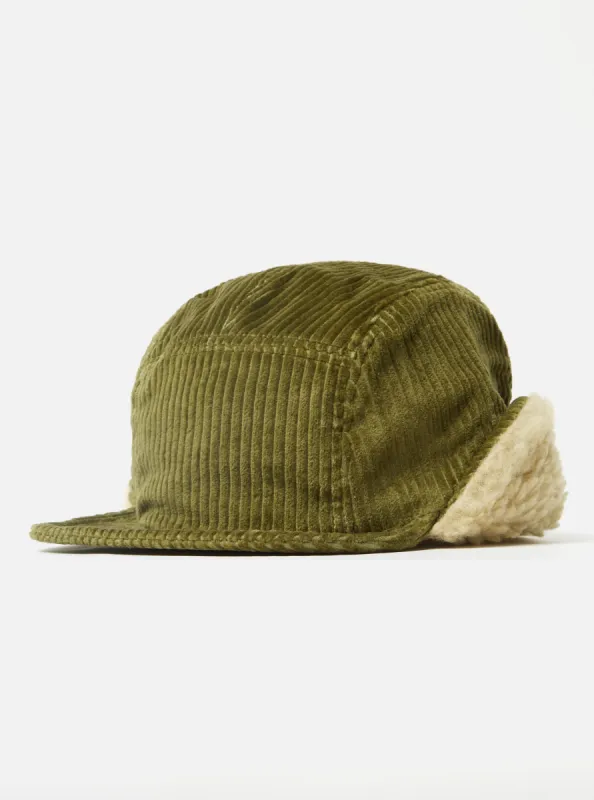 cableami® 5w Cap in Olive Corduroy sold by Universal Works