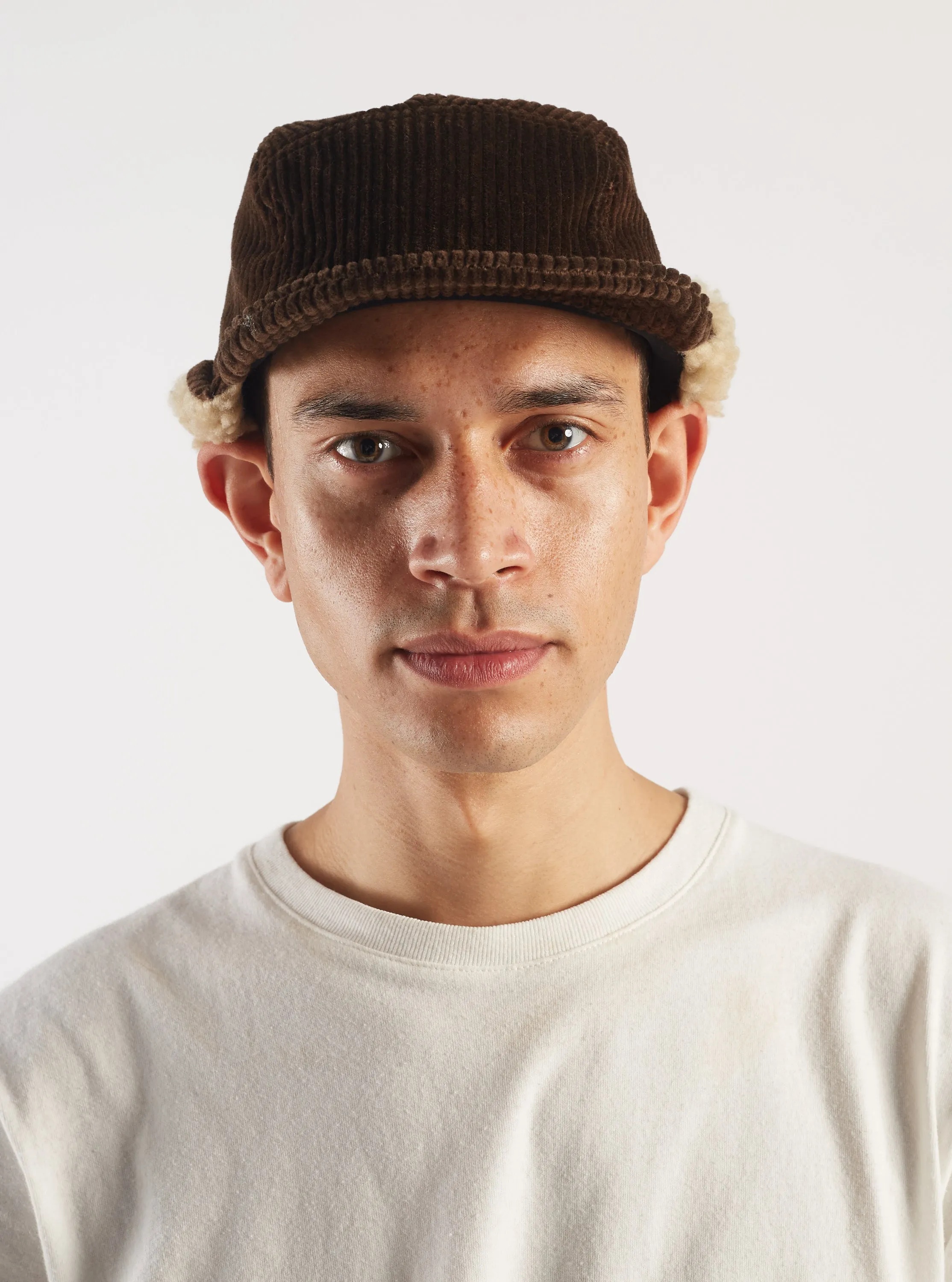 cableami® Brown Corduroy 5w Cap sold by Universal Works product image thumbnail 2