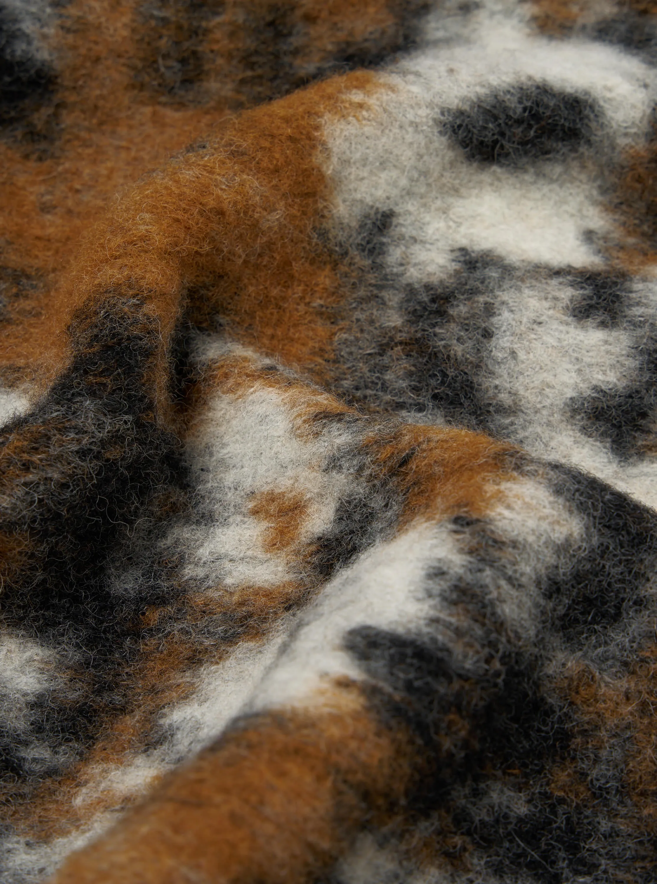 Universal Works Zip Gilet in Brown Ylang Flower Fleece sold by Universal Works product image thumbnail 5