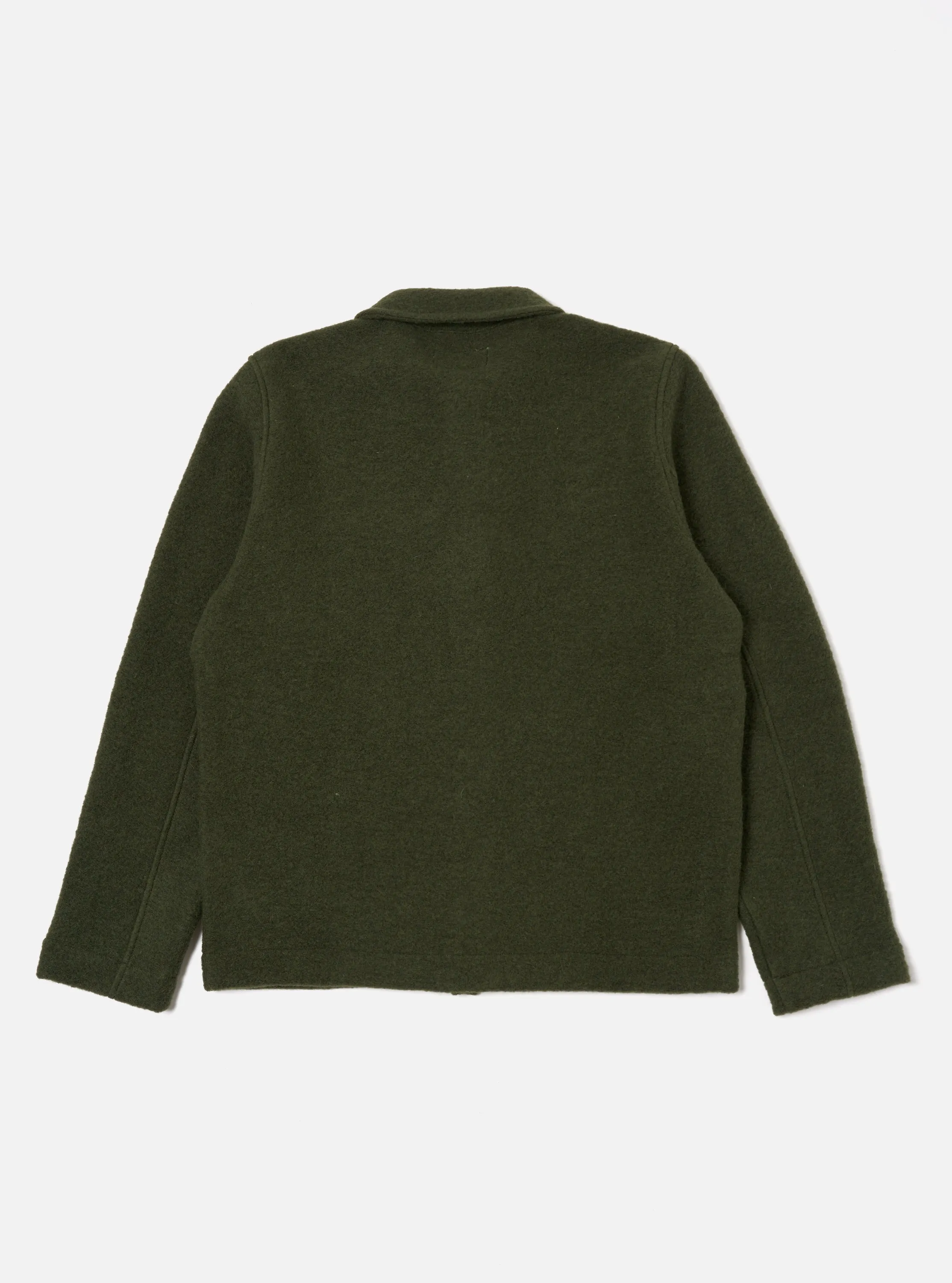 Universal Works Field Jacket in Olive Wool Fleece sold by Universal Works product image thumbnail 2
