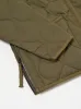 Taion Crew Neck Down Jacket in Dark Olive Ripstop sold by Universal Works