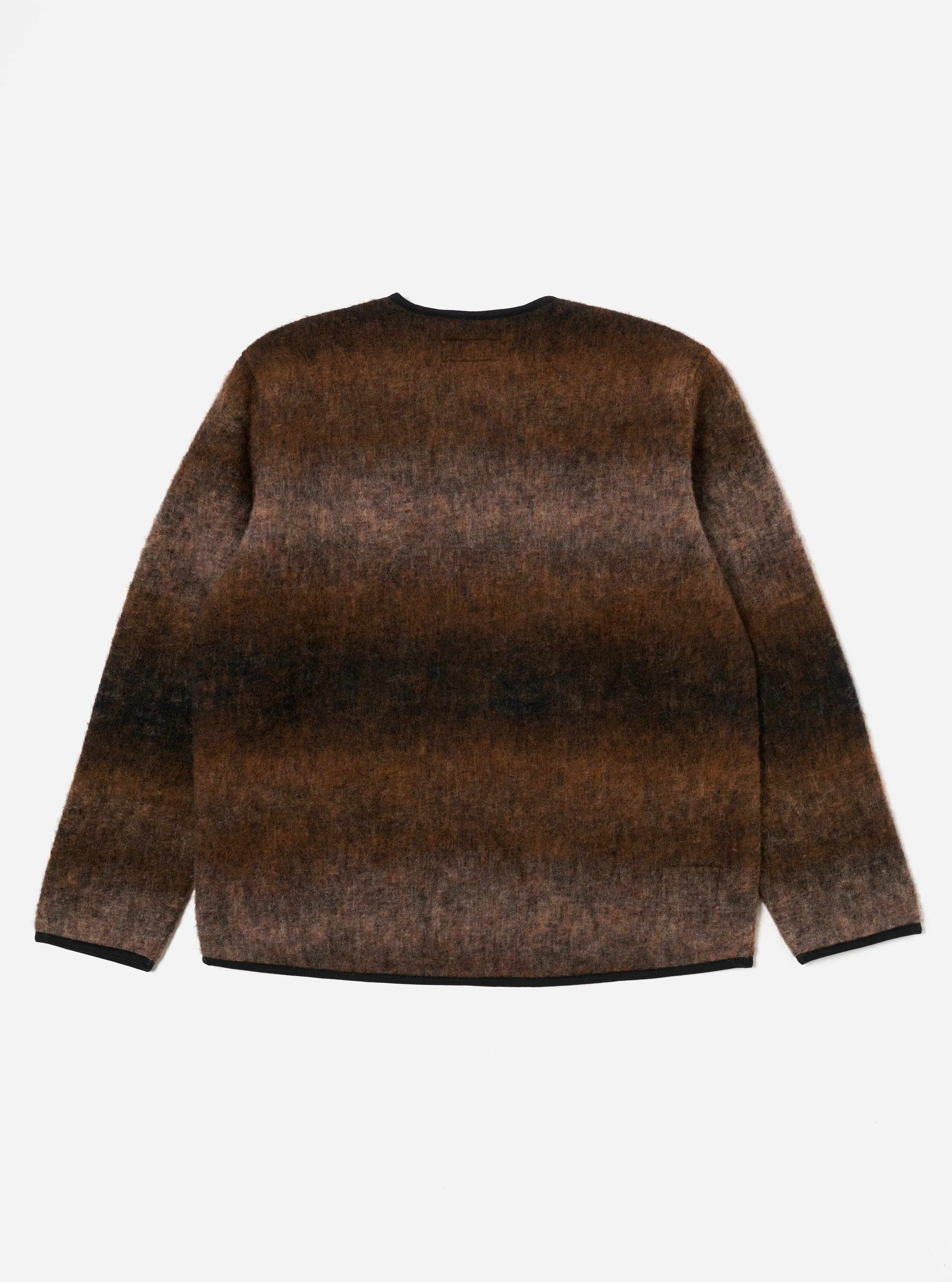 Universal Works Zip Liner Jacket in Brown Ombre Fleece sold by Universal Works product image thumbnail 2