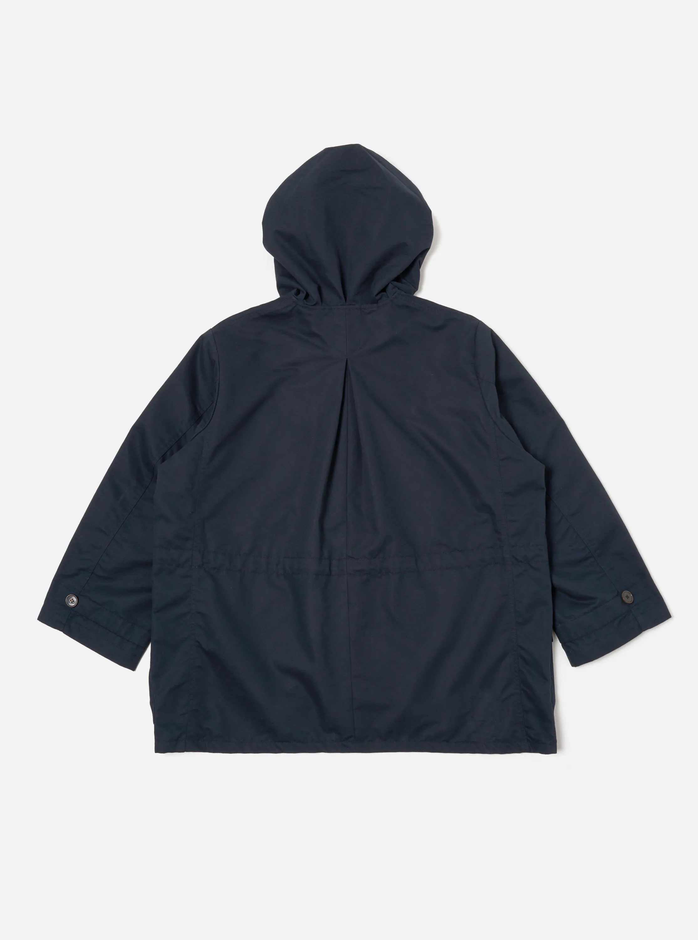 Navy Brushed Polytech Boston Parka sold by Universal Works product image thumbnail 3