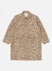 Universal Works Account Coat in Natural Crazy Leopard sold by Universal Works