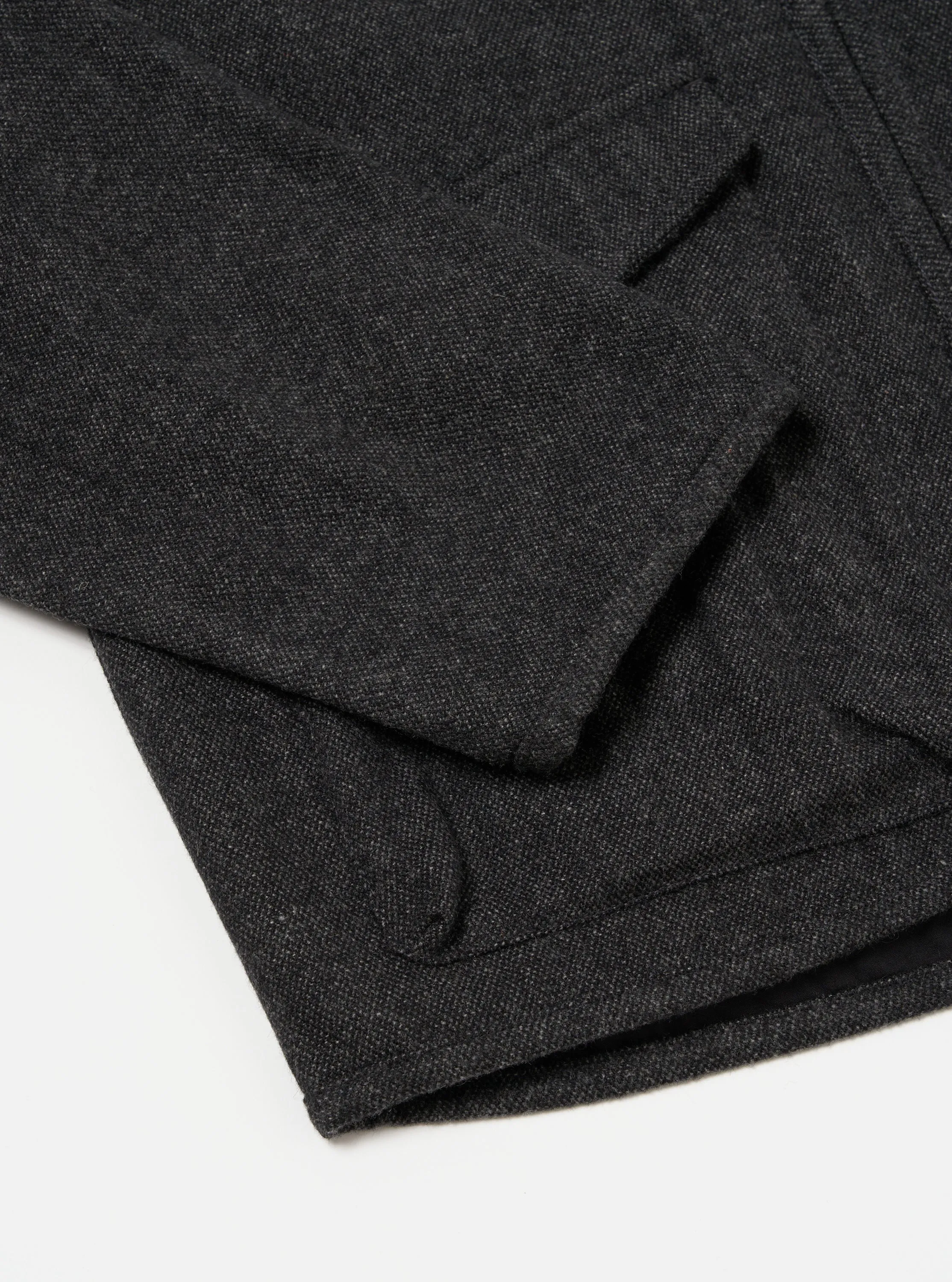 Grey Anders Wool Upcycled Parachute Liner Jacket sold by Universal Works product image thumbnail 5