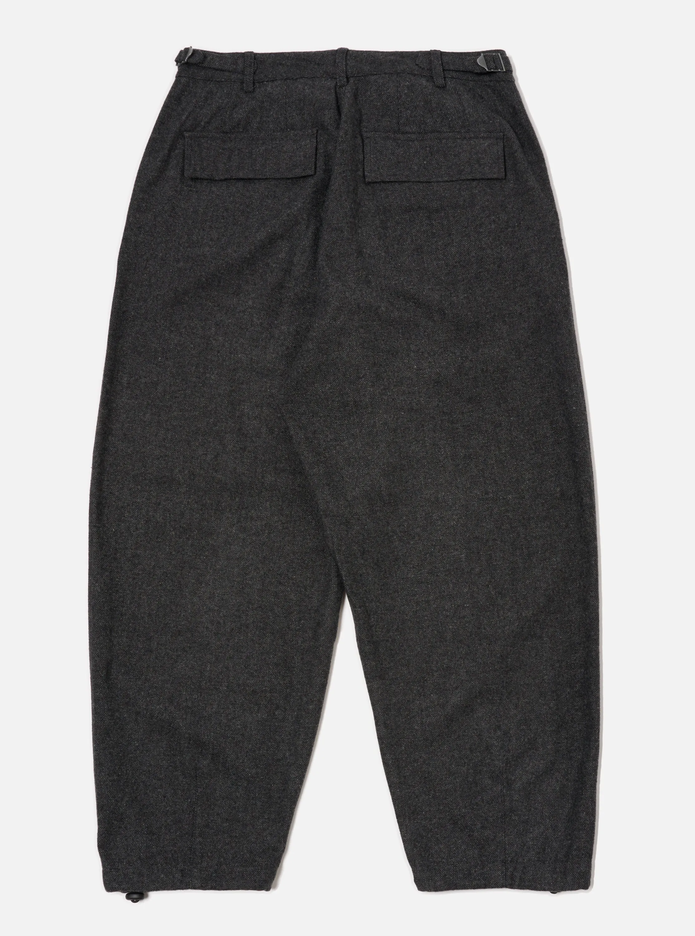 Universal Works Loose Pilot Trouser in Grey Anders Wool Upcycled sold by Universal Works product image thumbnail 3