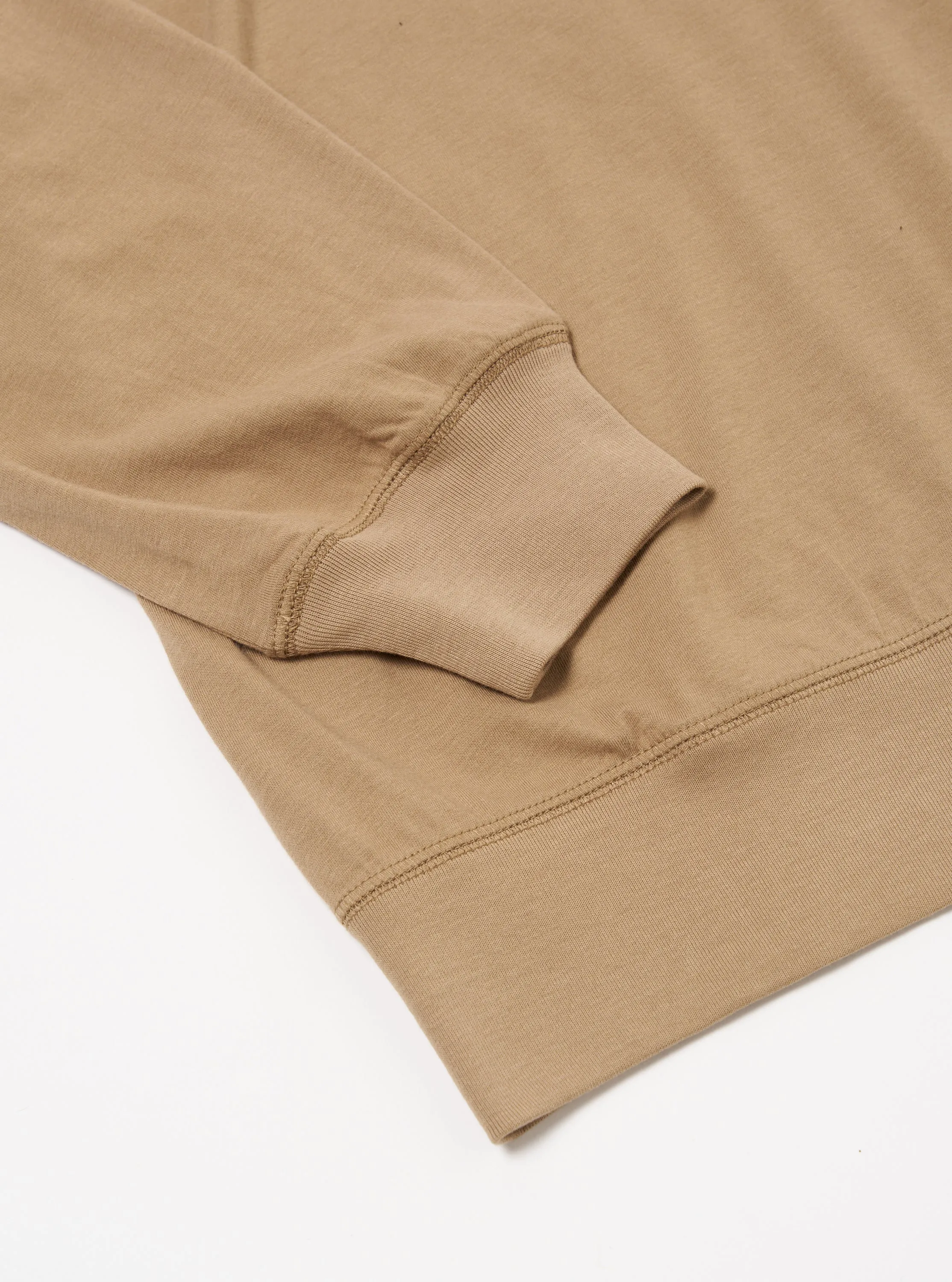 Sand Single Jersey Funnel Neck Tee sold by Universal Works product image thumbnail 4