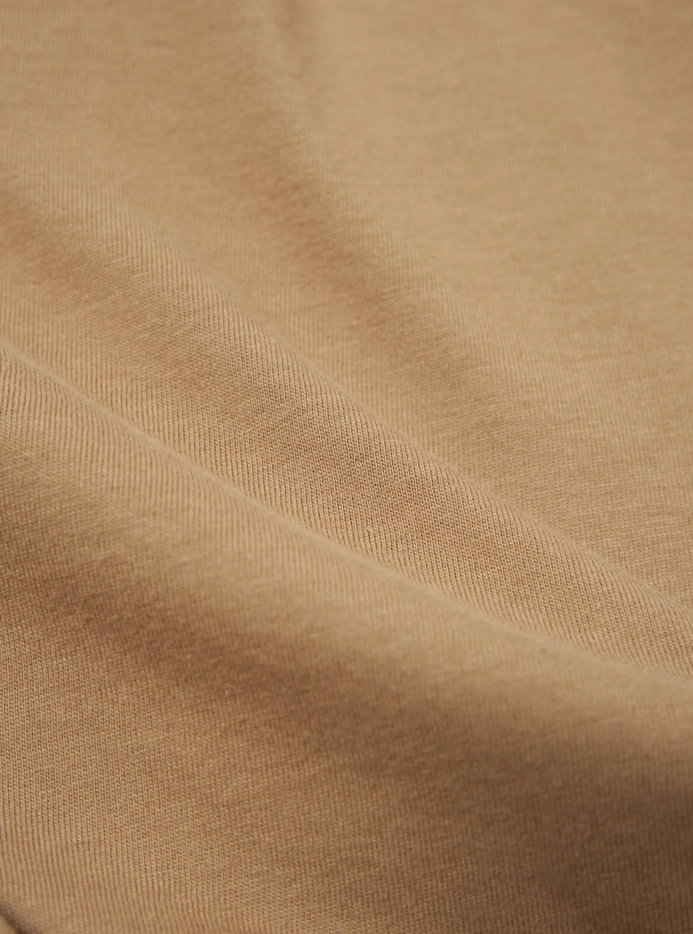 Sand Single Jersey Funnel Neck Tee sold by Universal Works product image thumbnail 5