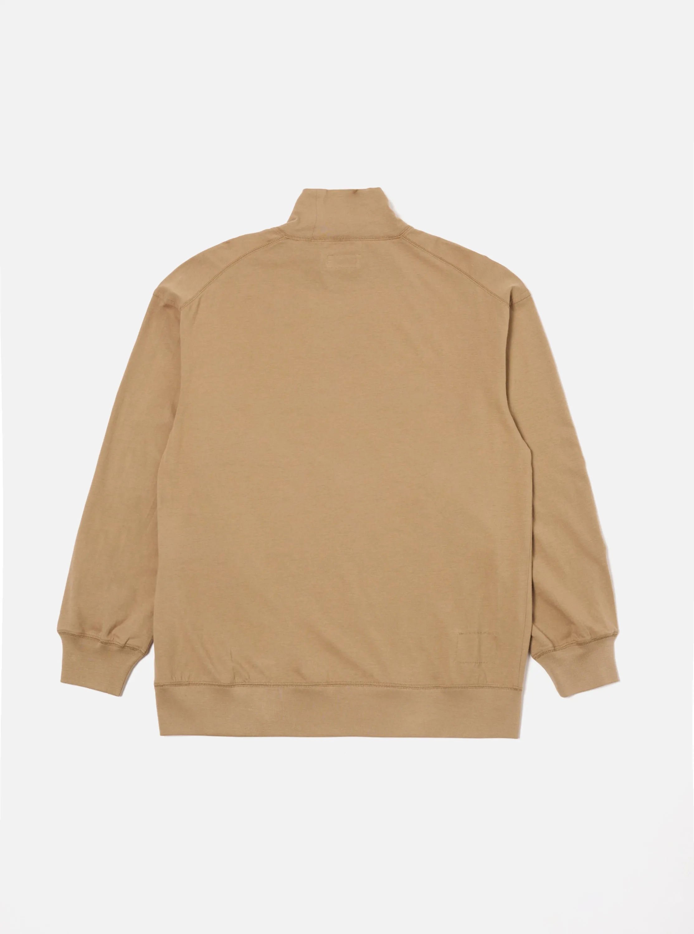 Sand Single Jersey Funnel Neck Tee sold by Universal Works product image thumbnail 2