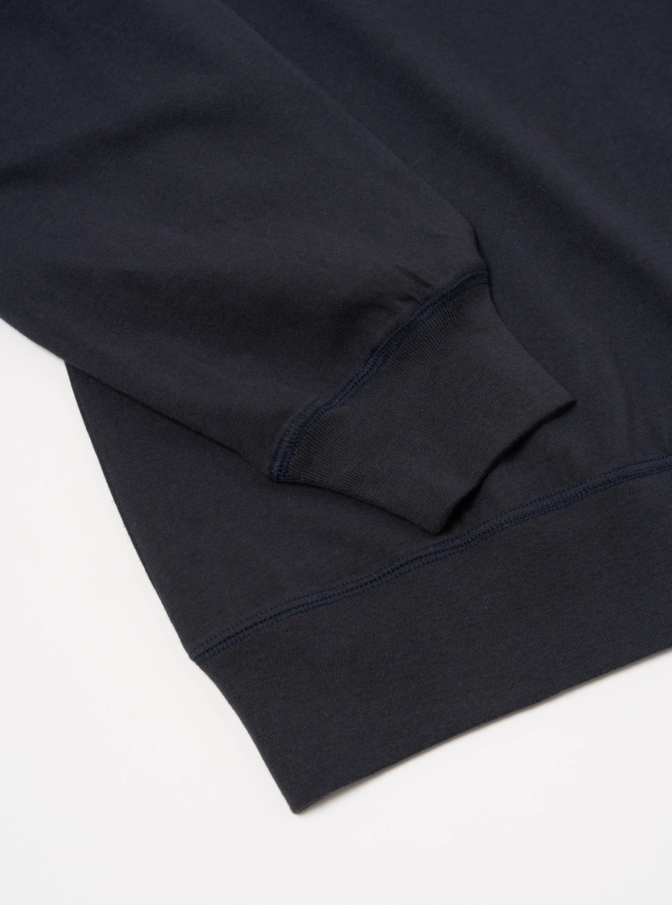 Navy Single Jersey Funnel Neck Tee sold by Universal Works product image thumbnail 4