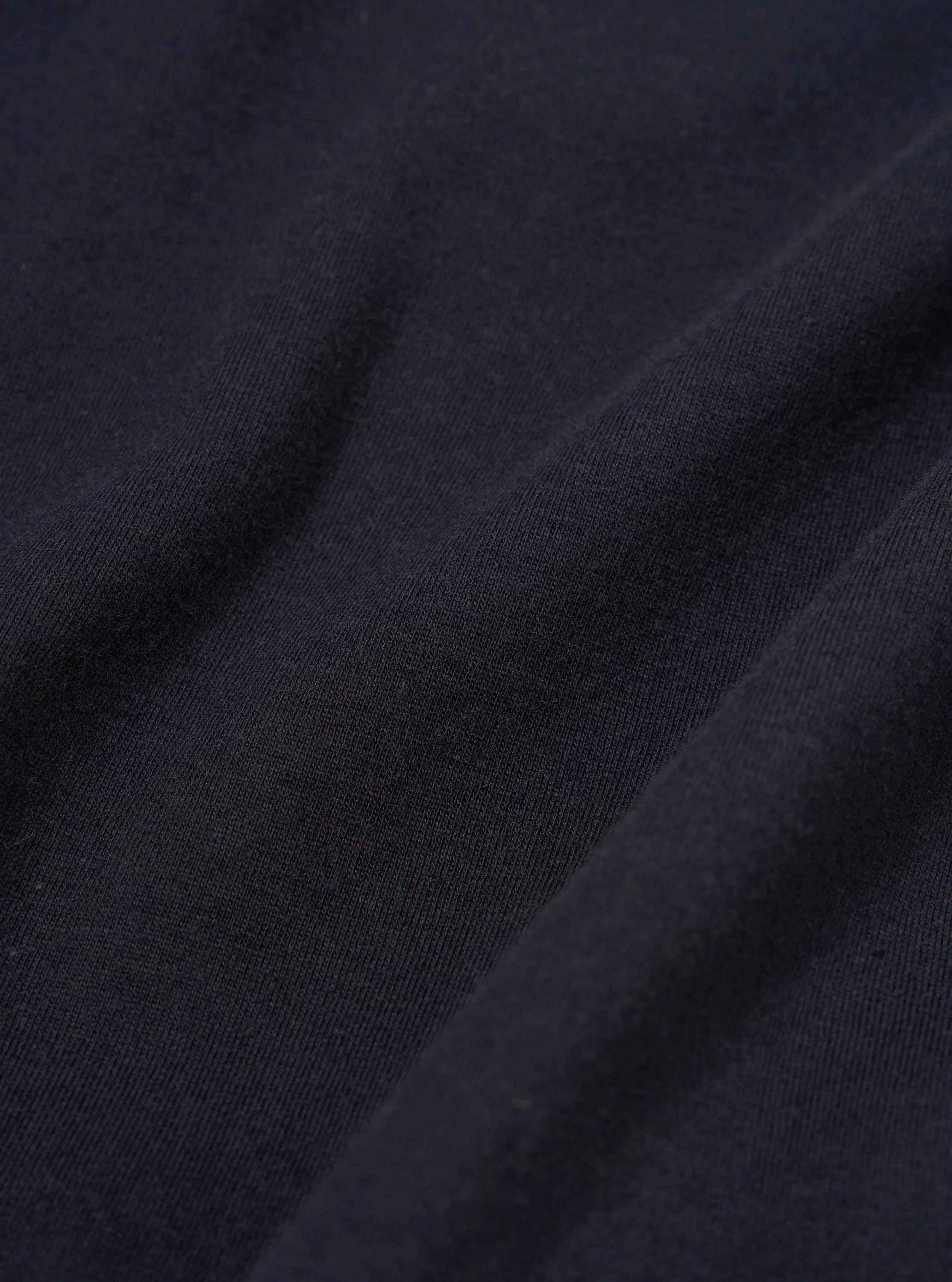Navy Single Jersey Funnel Neck Tee sold by Universal Works product image thumbnail 5