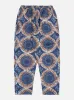Universal Works Pyjama Pant in Navy Hokkoh Print sold by Universal Works