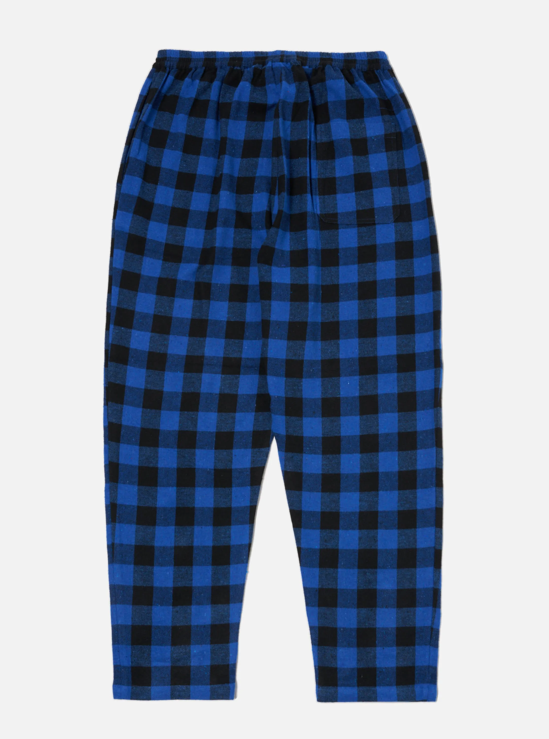 Blue Brushed Bold Gingham Pyjama Pant sold by Universal Works product image thumbnail 2