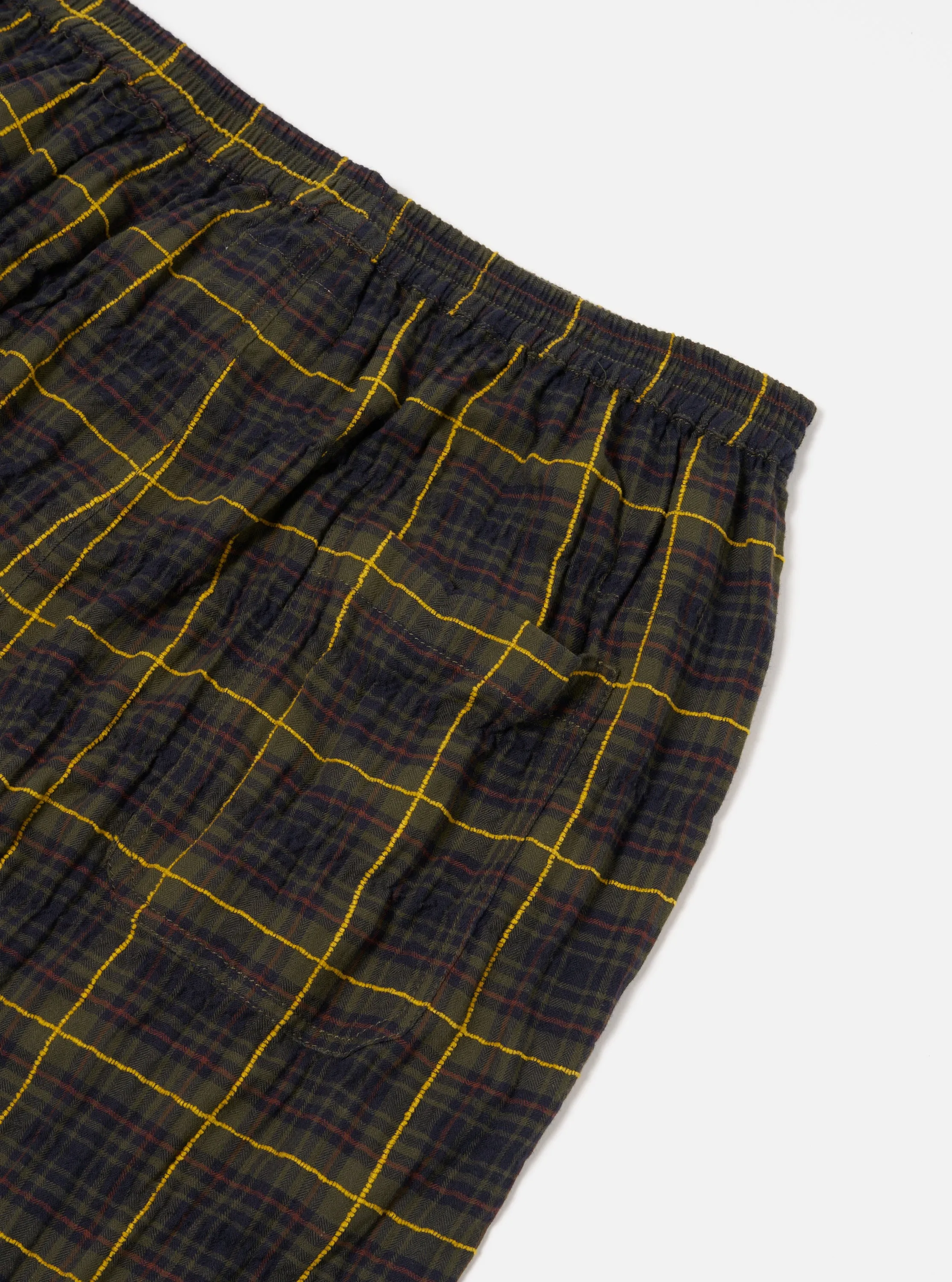 Olive JP Herringbone Check Pyjama Pant sold by Universal Works product image thumbnail 4