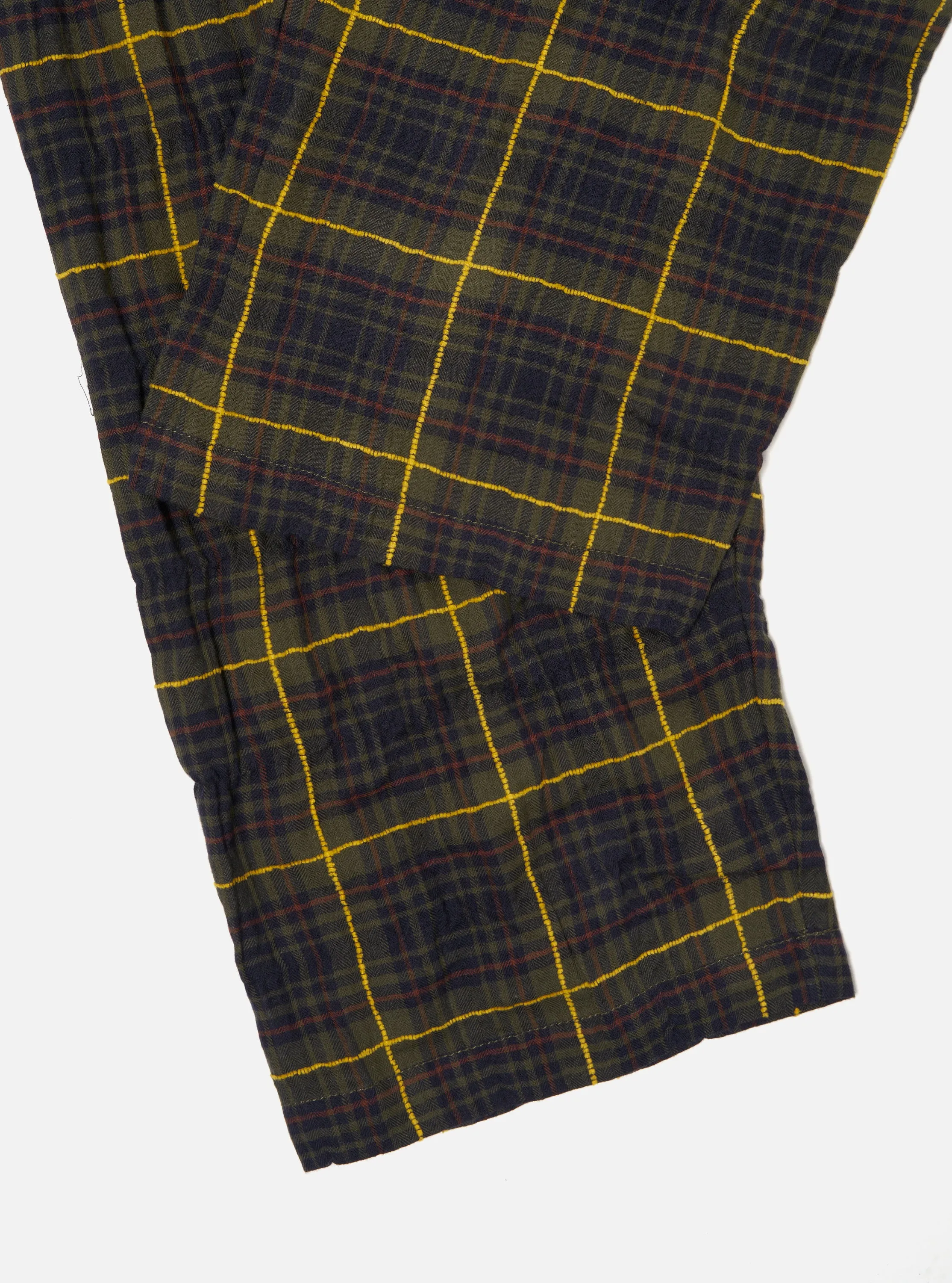 Olive JP Herringbone Check Pyjama Pant sold by Universal Works product image thumbnail 5