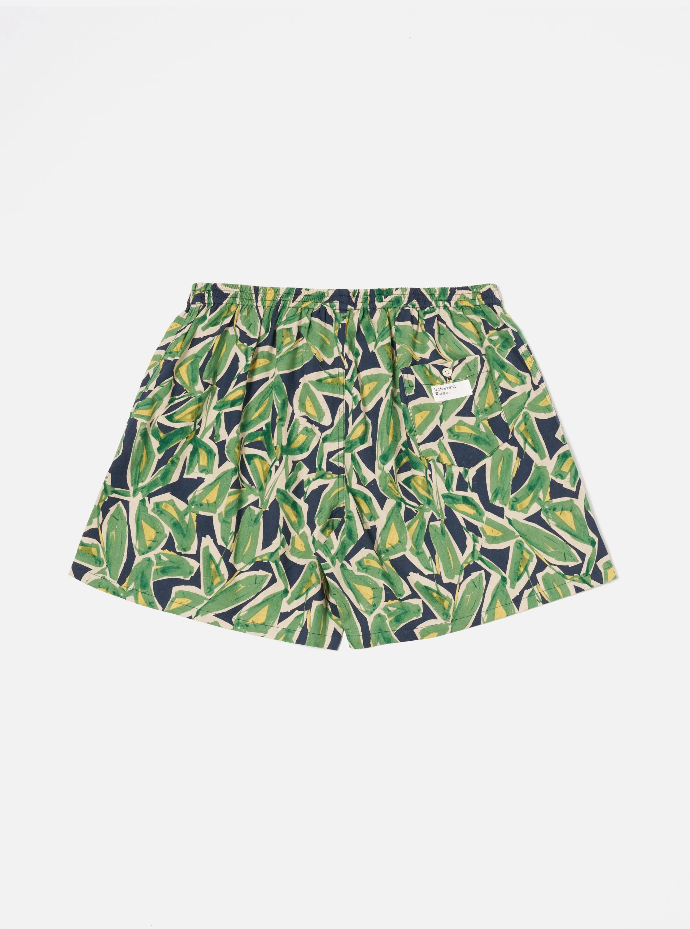 Universal Works Boxer Short in Navy Artist Flower Lincot sold by Universal Works product image thumbnail 2