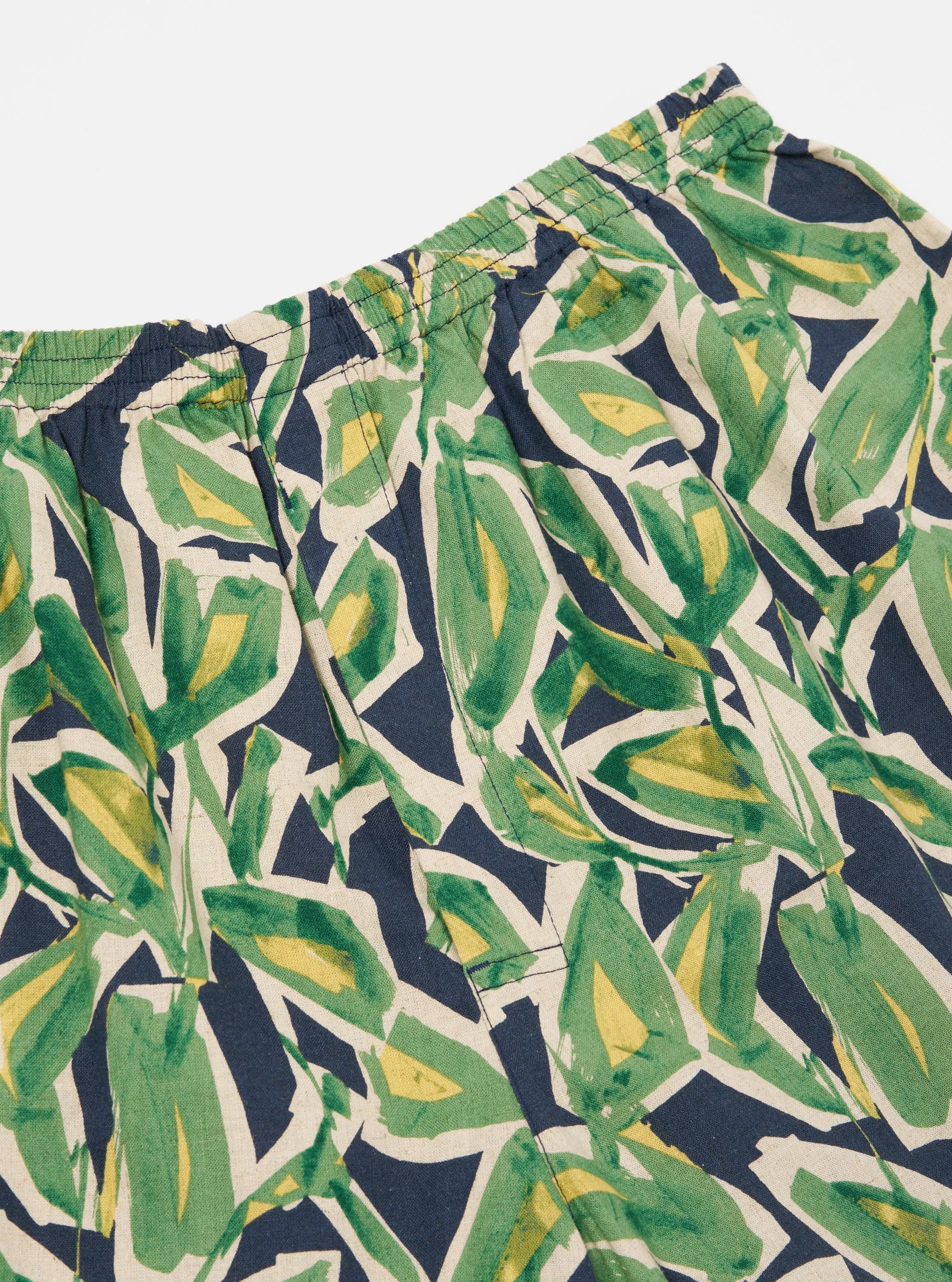 Universal Works Boxer Short in Navy Artist Flower Lincot sold by Universal Works product image thumbnail 3