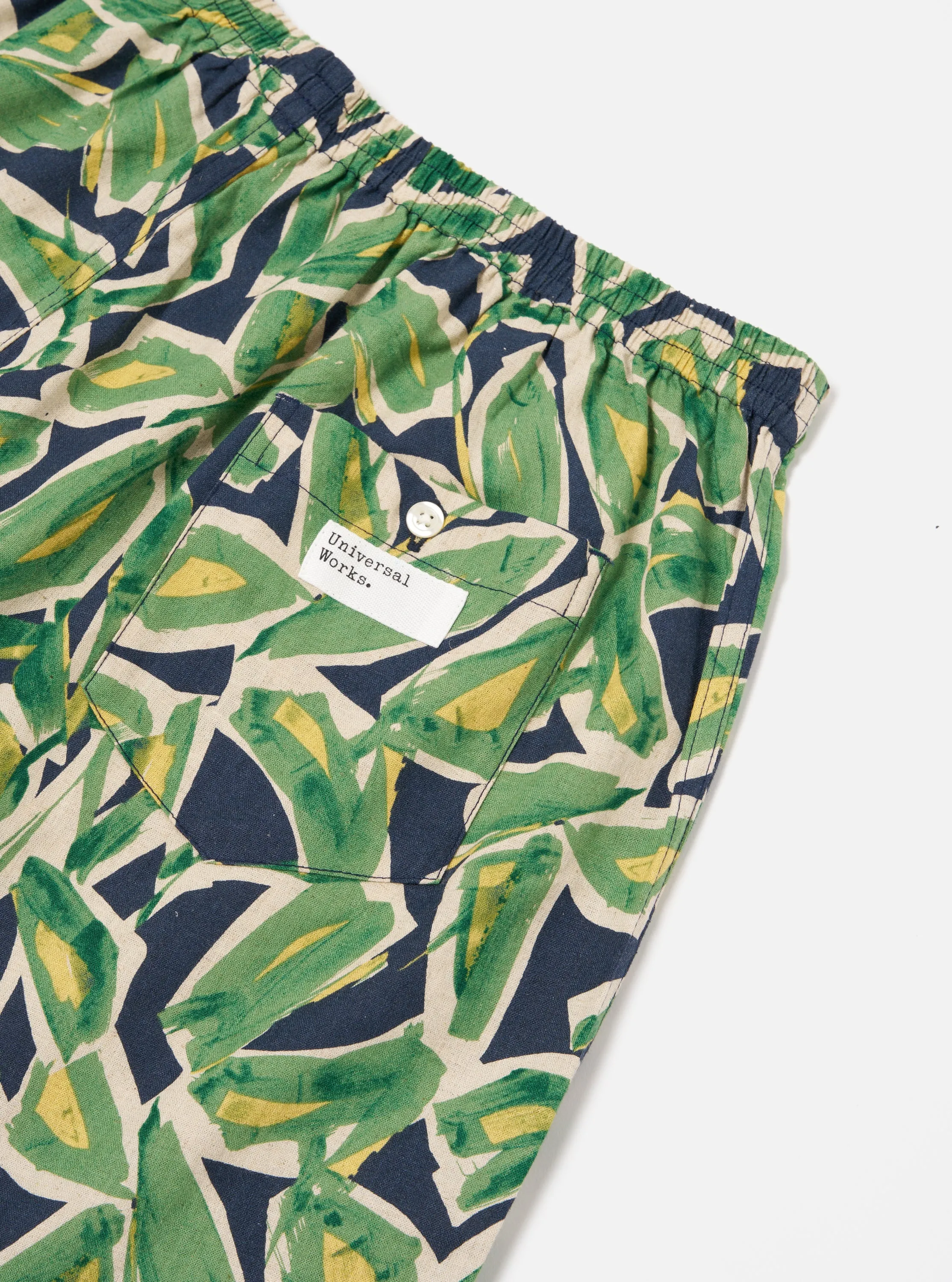 Universal Works Boxer Short in Navy Artist Flower Lincot sold by Universal Works product image thumbnail 4