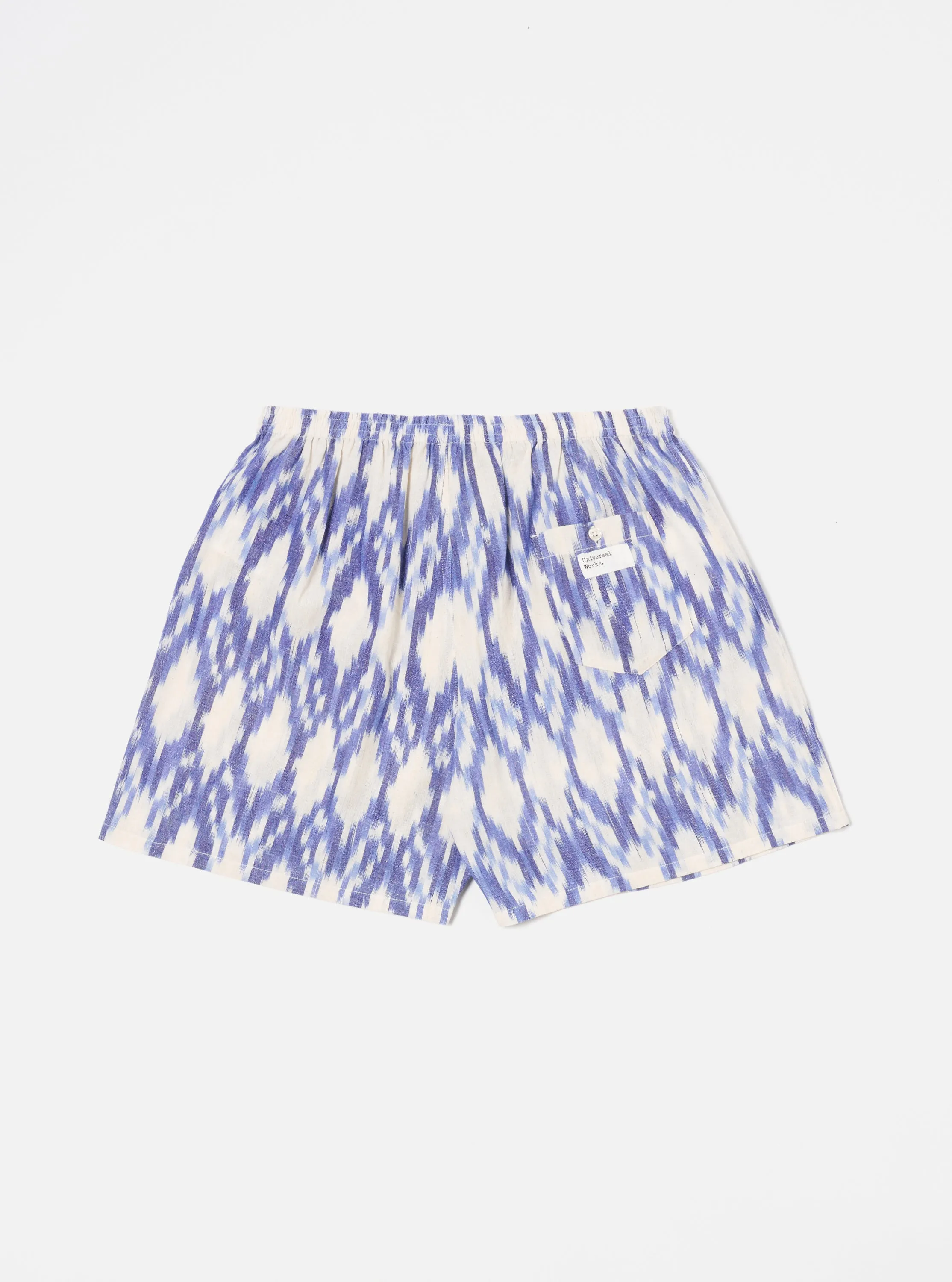 Ecru Ikat I Cotton Boxer Short sold by Universal Works product image thumbnail 2