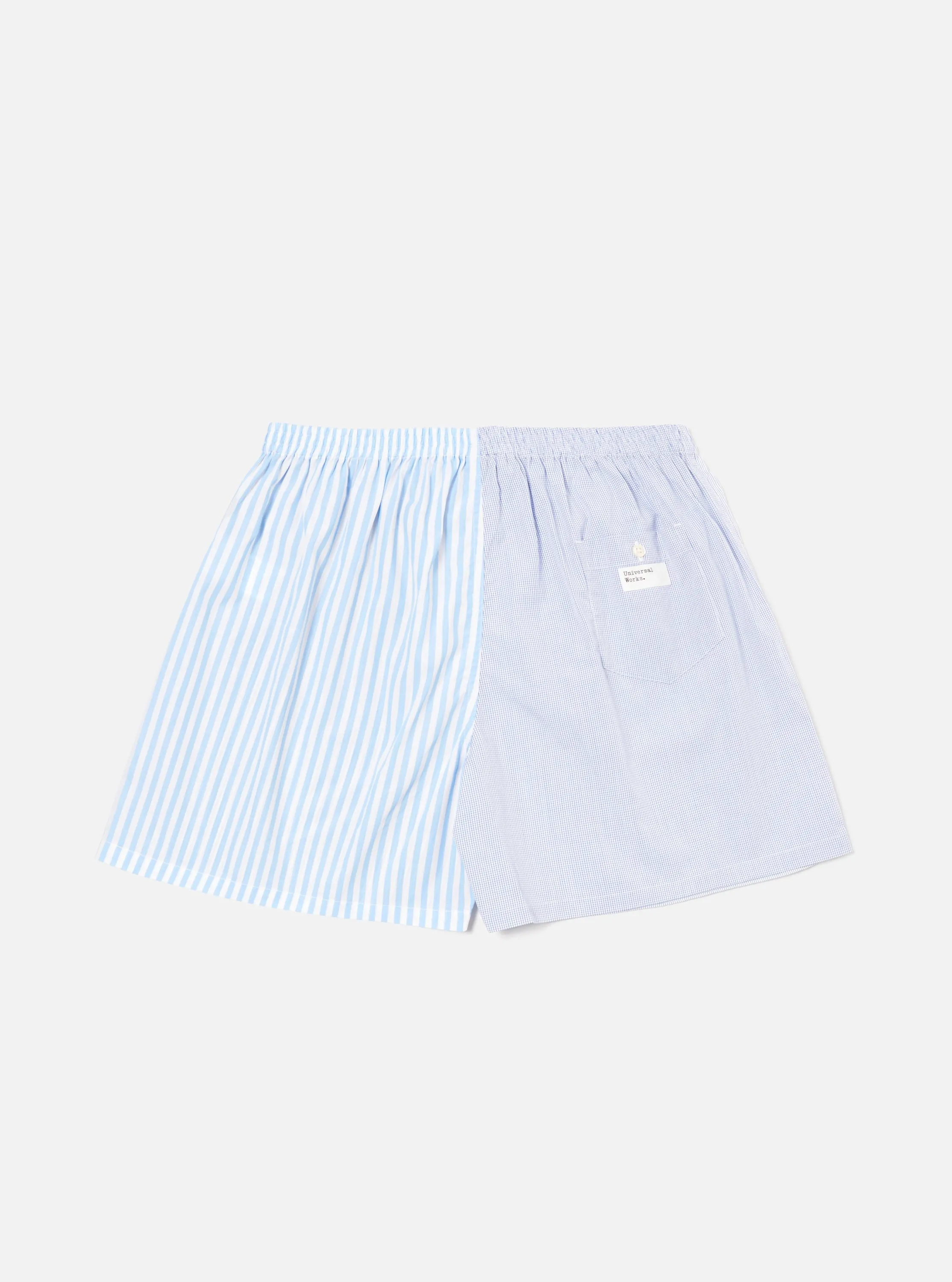 Blue Classic Mix Boxer Short sold by Universal Works product image thumbnail 5