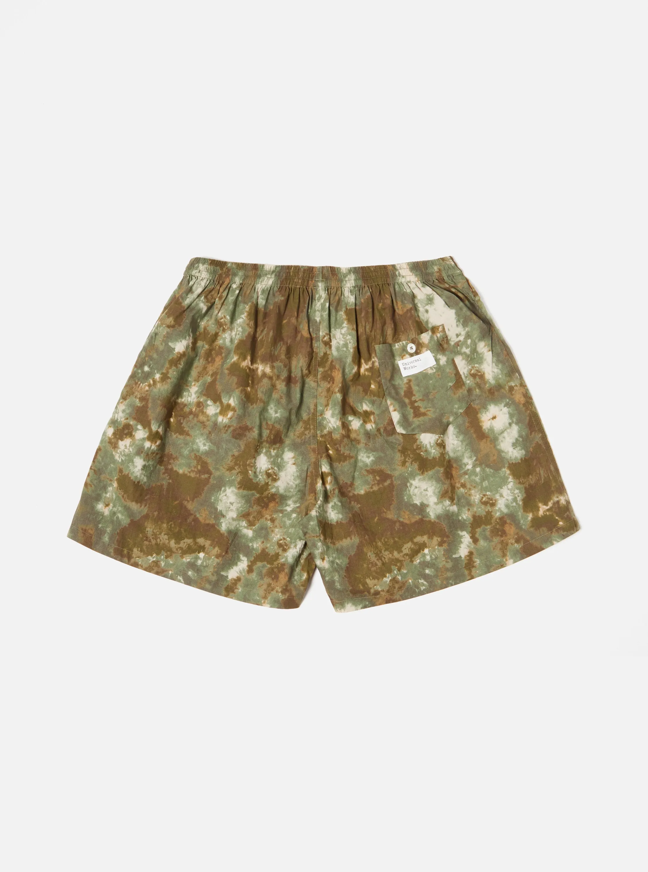 Universal Works Boxer Short in Olive Space Camo sold by Universal Works product image thumbnail 2