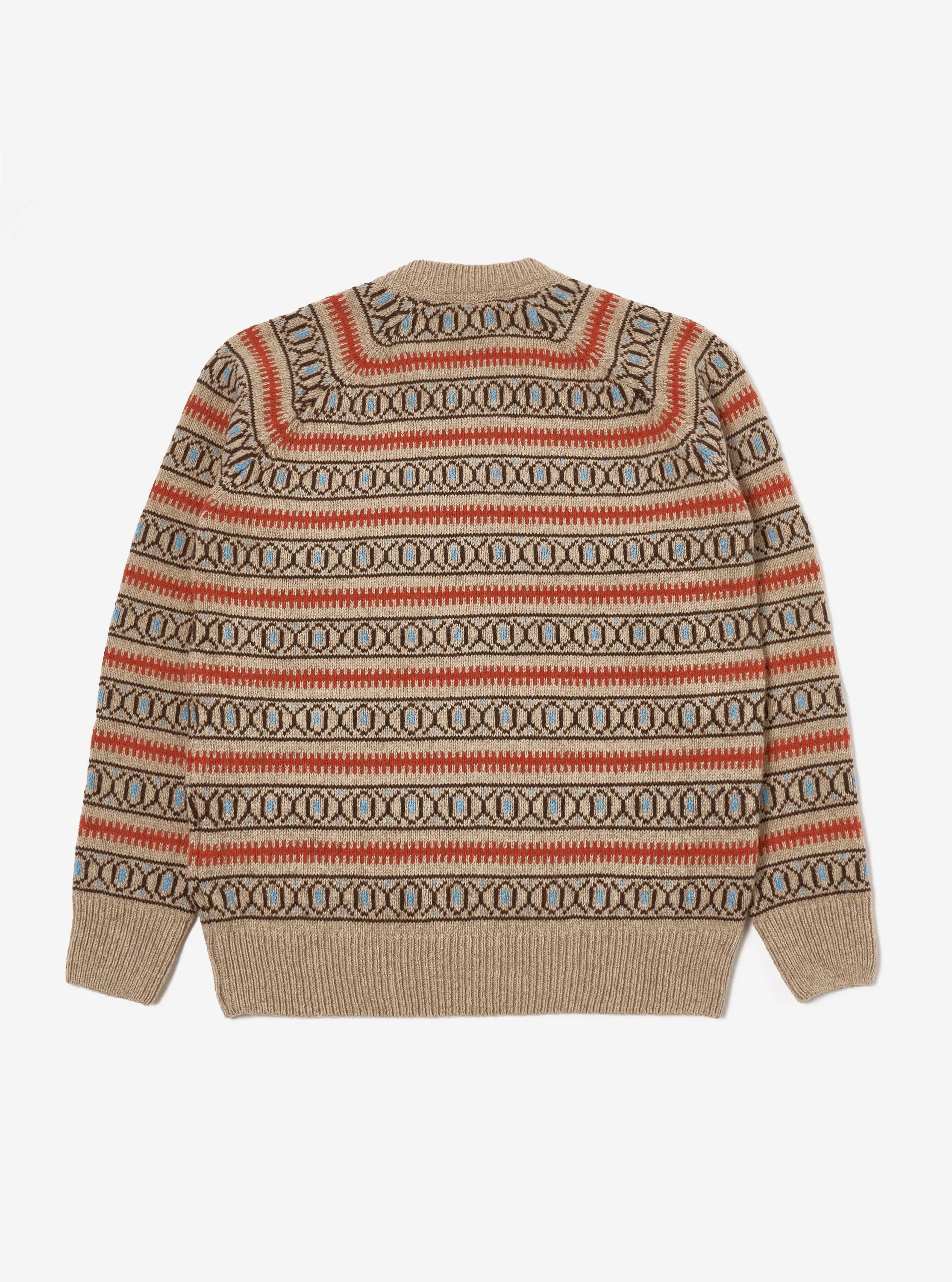 Oatmeal Eco Wool Loose Pocket Crew sold by Universal Works product image thumbnail 2