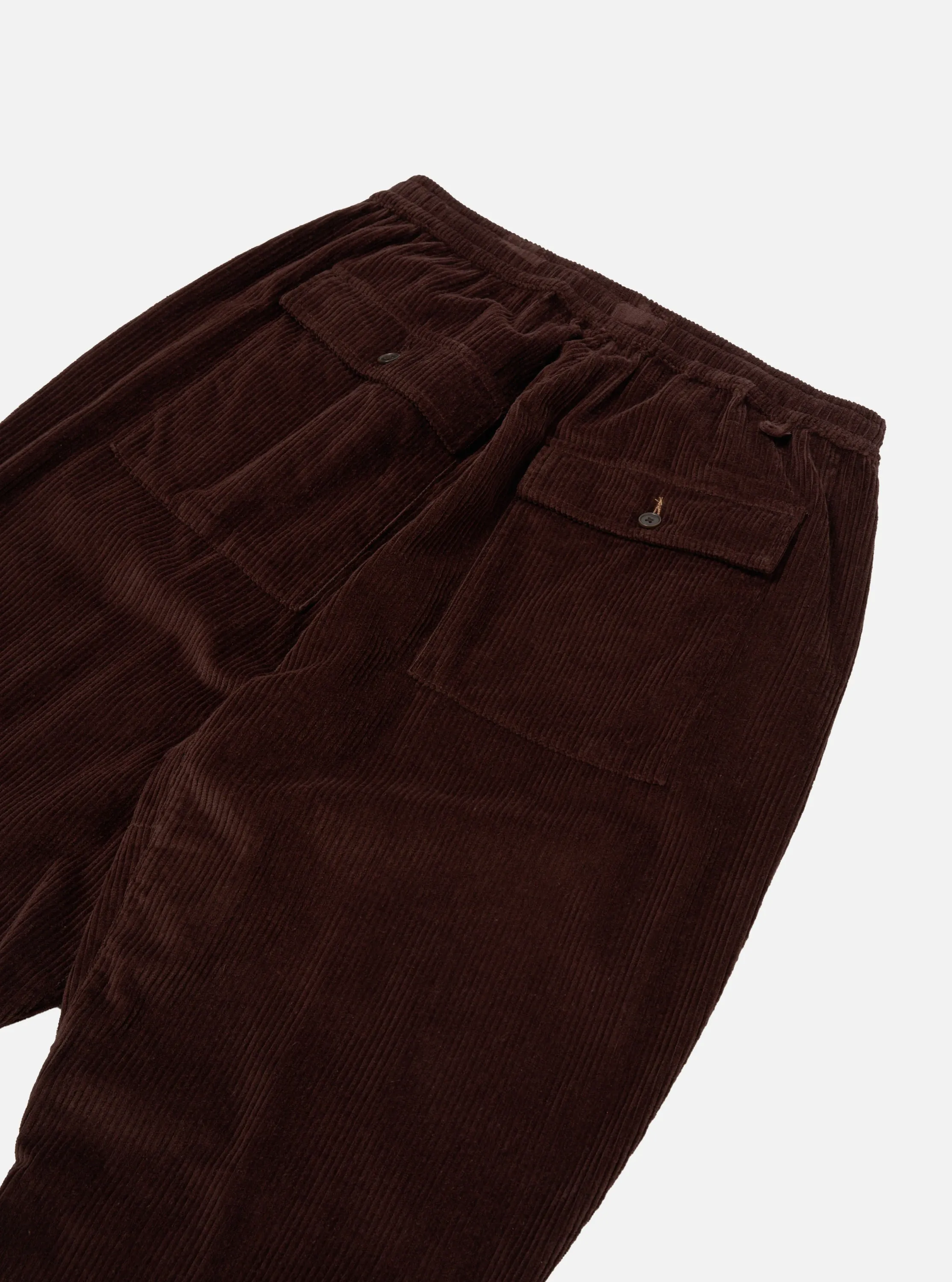 Universal Works Braga Pant in Rich Brown 6 Wale Cord sold by Universal Works product image thumbnail 4