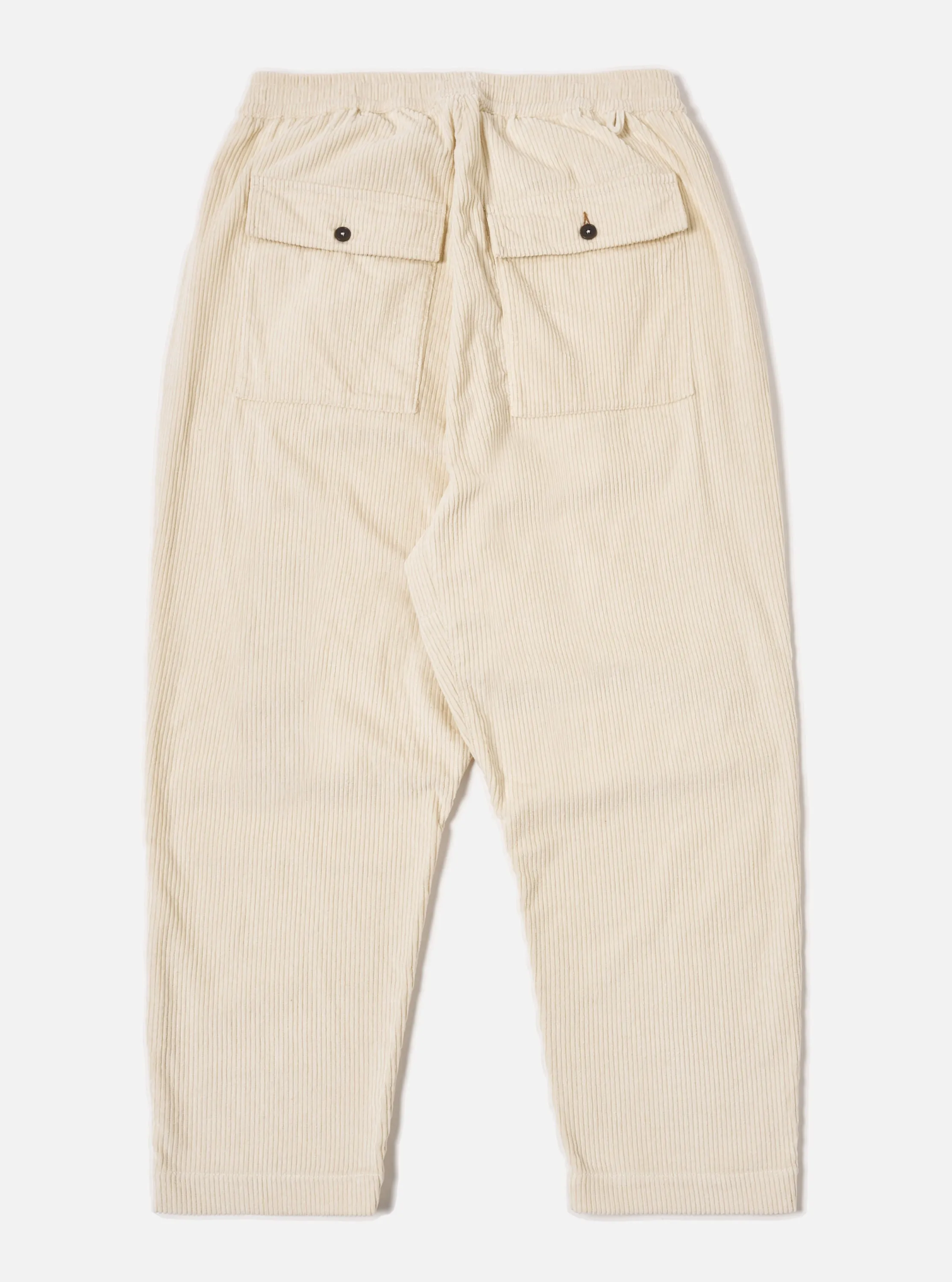 Ecru 6 Wale Cord Braga Pant sold by Universal Works product image thumbnail 2