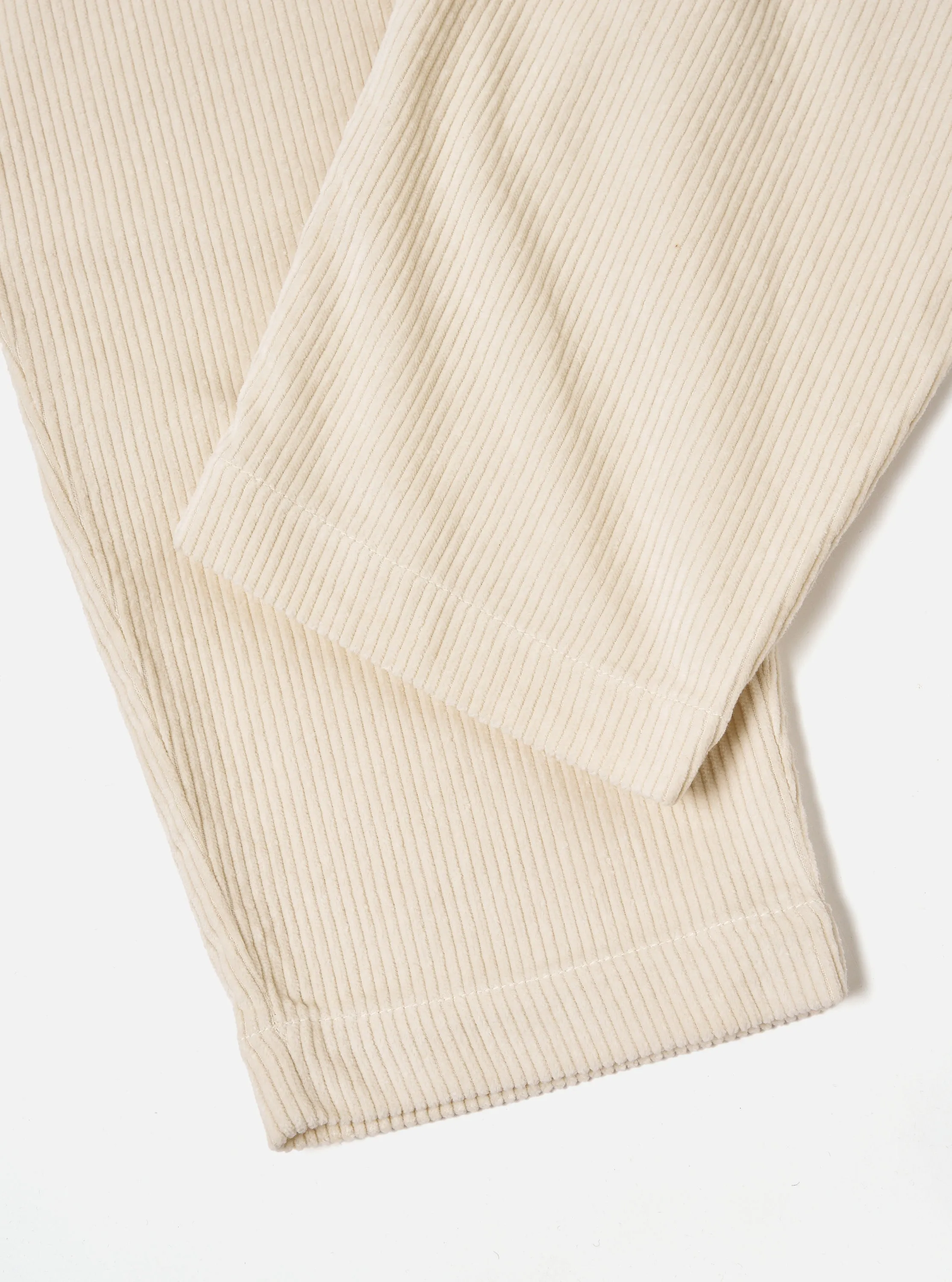Ecru 6 Wale Cord Braga Pant sold by Universal Works product image thumbnail 5
