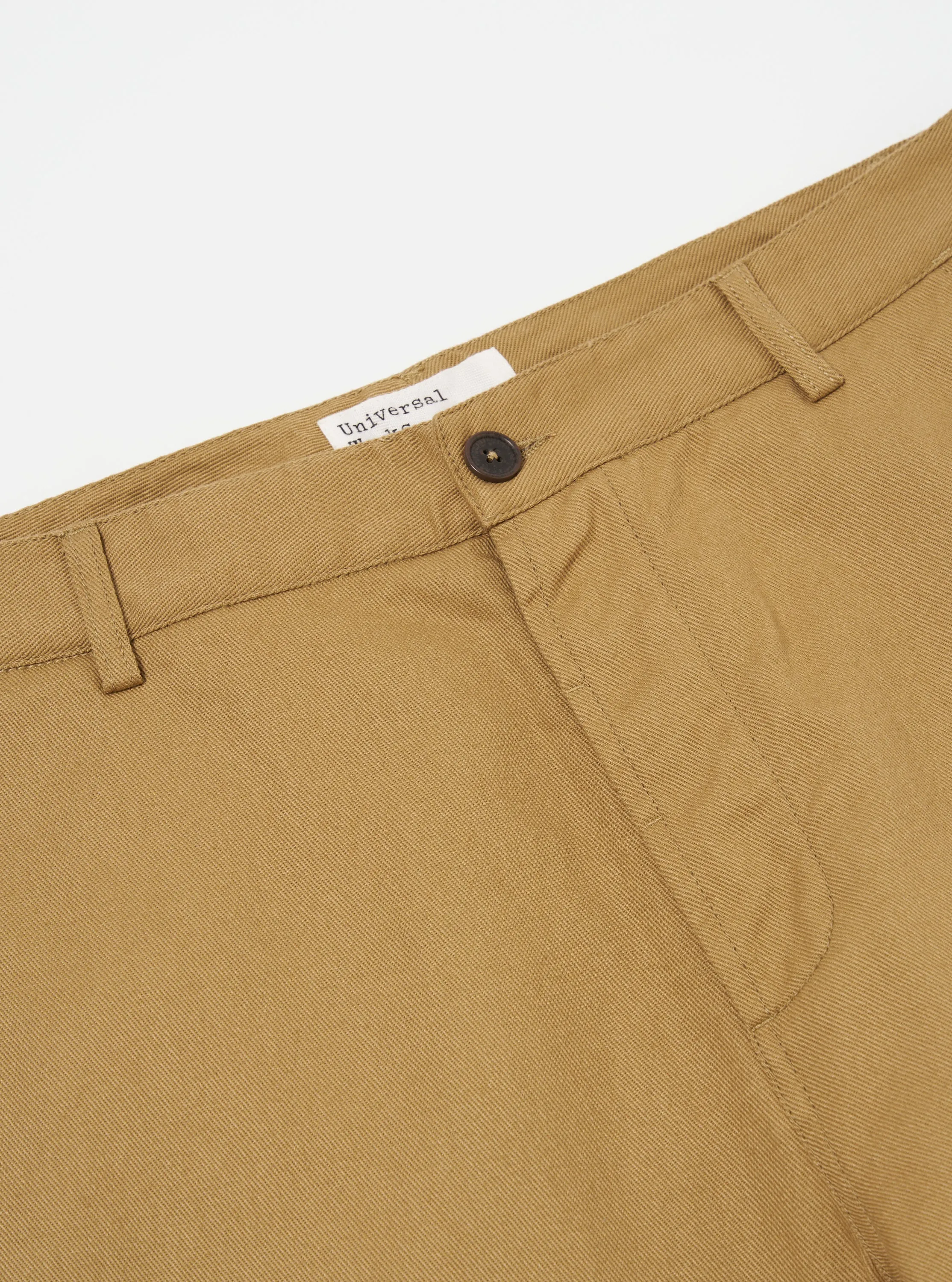 Universal Works Military Chino in Khaki Works Twill sold by Universal Works product image thumbnail 3