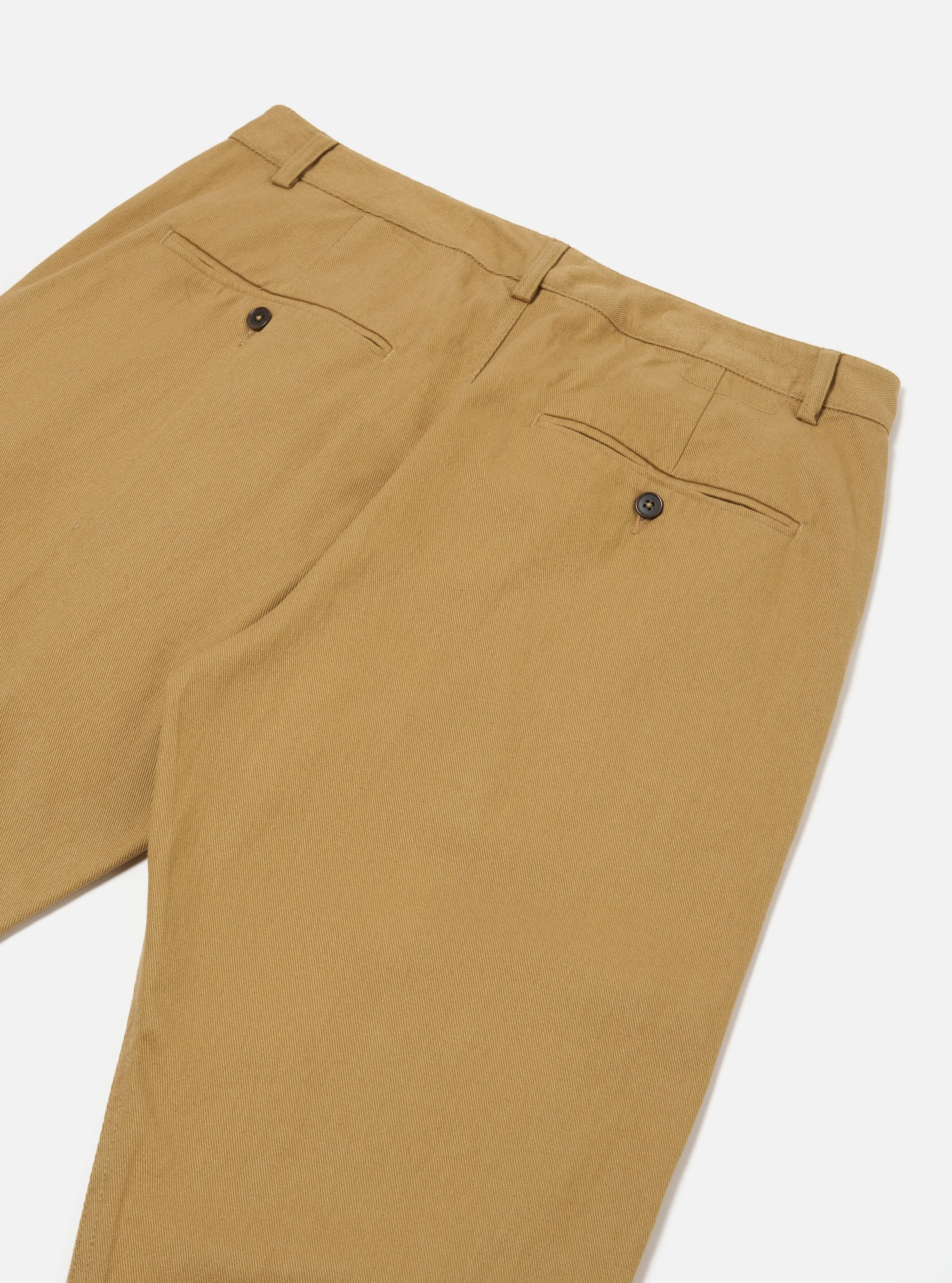 Universal Works Military Chino in Khaki Works Twill sold by Universal Works product image thumbnail 4