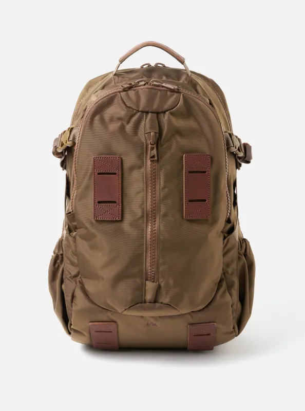 F/CE.® Travel Backpack in Brown 420d Recycled Cordura® sold by Universal Works