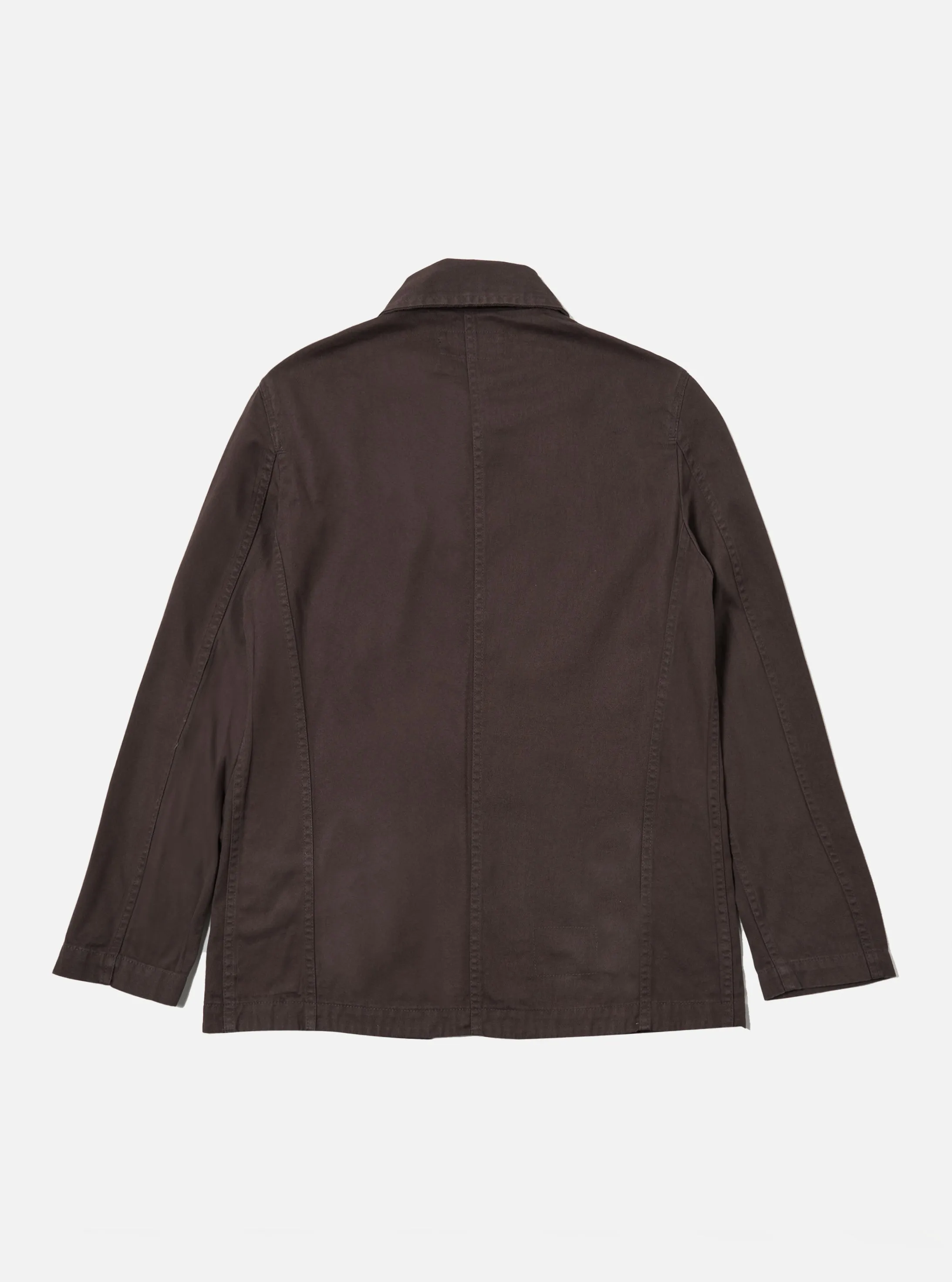 Universal Works Bakers Jacket in Brown Byron Twill sold by Universal Works product image thumbnail 2