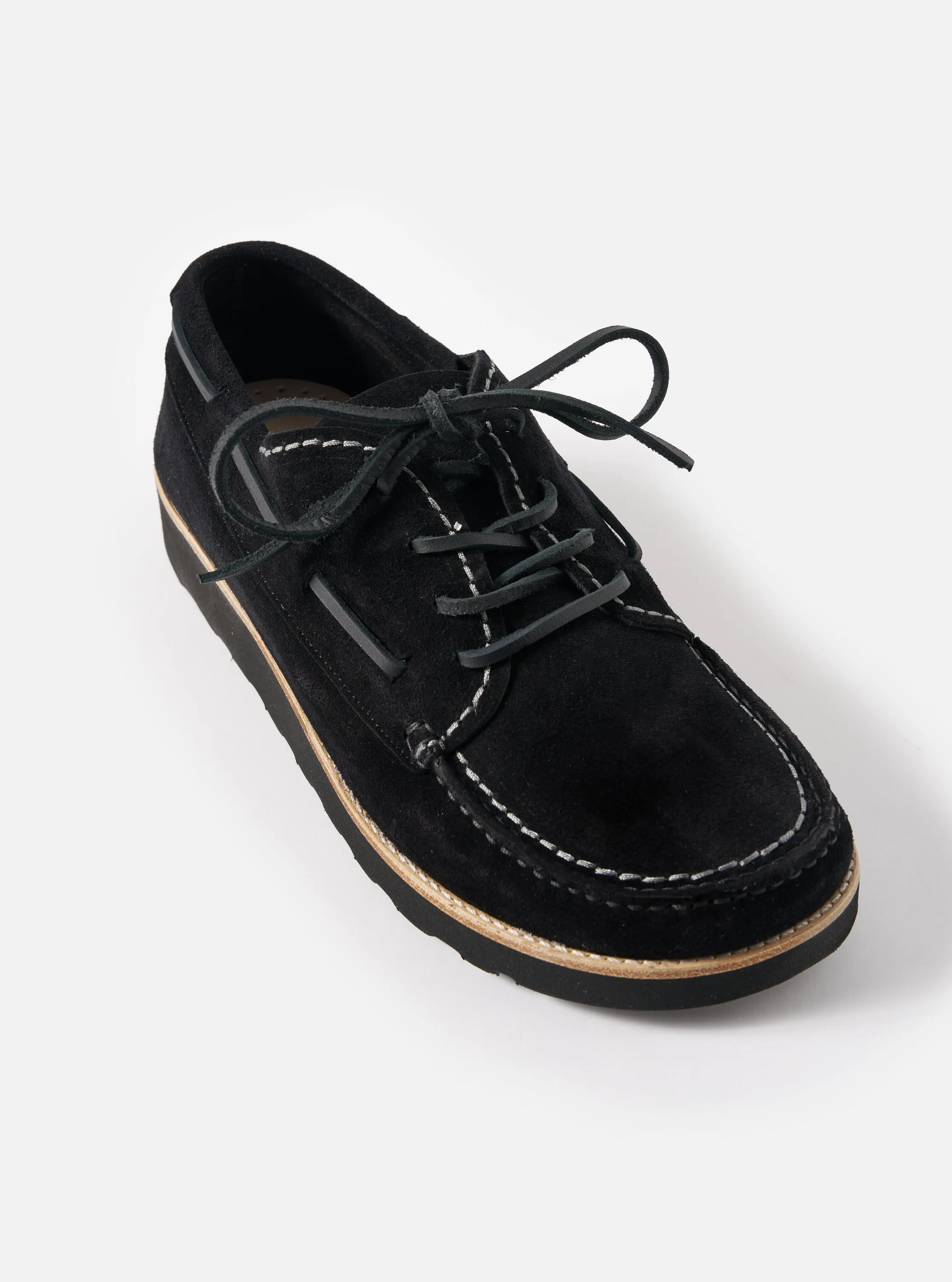 Zardus for Universal Works Black Suede Oliver sold by Universal Works product image thumbnail 2
