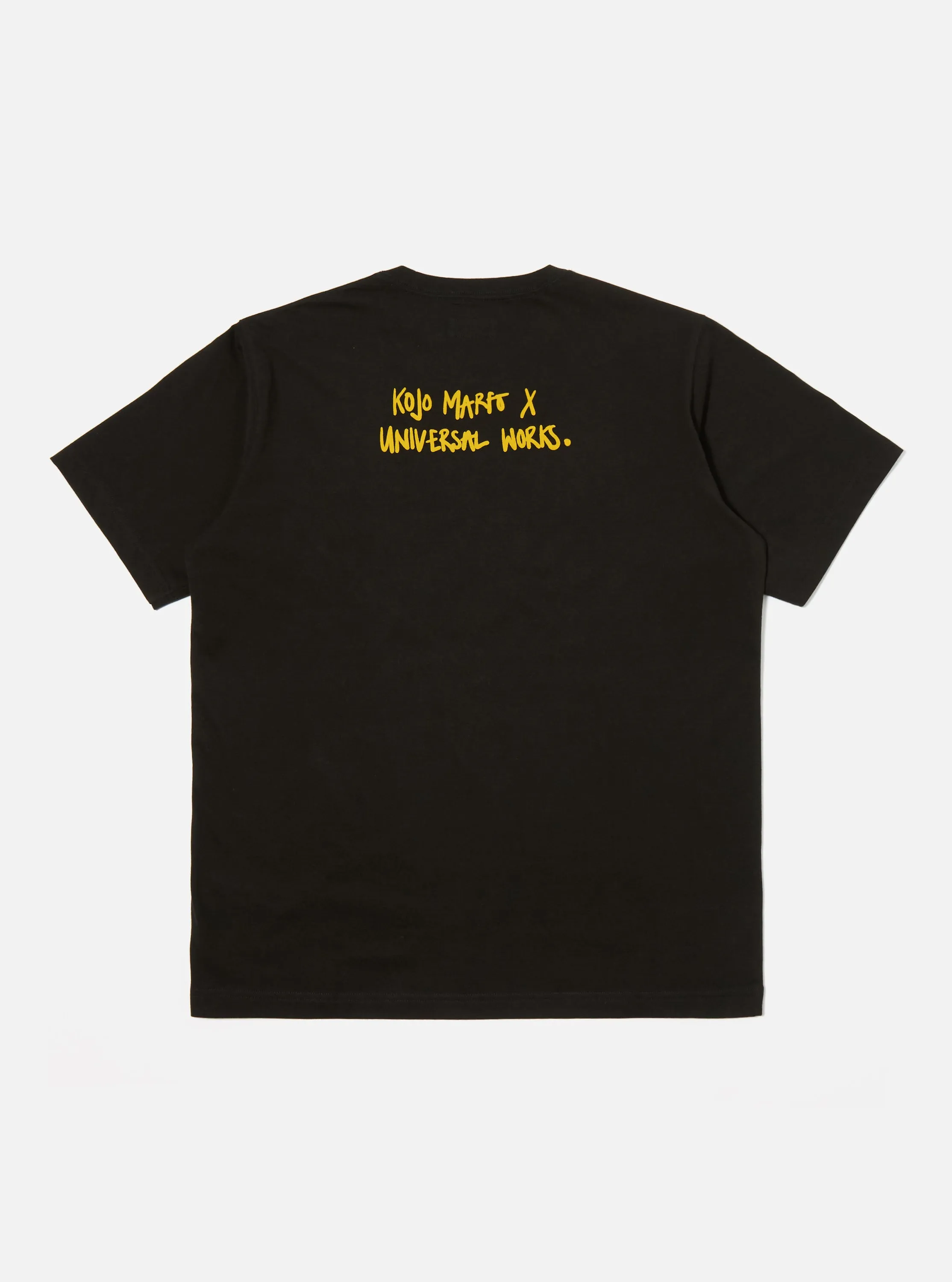 Kojo Marfo x Universal Works Print Tee in Black Cotton sold by Universal Works product image thumbnail 2