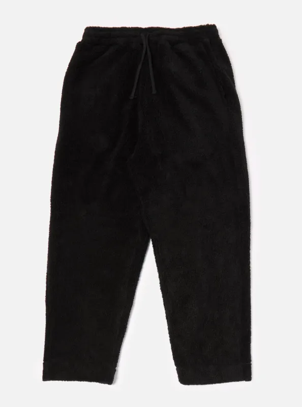 Universal Works Judo Pant in Black Mountain Fleece sold by Universal Works