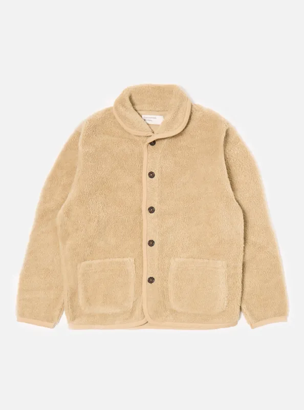 Universal Works Lancaster Jacket in Stone Mountain Fleece sold by Universal Works