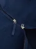 Universal Works Zip Bomber in Indigo Wool Fleece sold by Universal Works