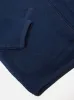 Universal Works Zip Bomber in Indigo Wool Fleece sold by Universal Works