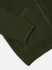 Universal Works Zip Bomber in Olive Wool Fleece sold by Universal Works