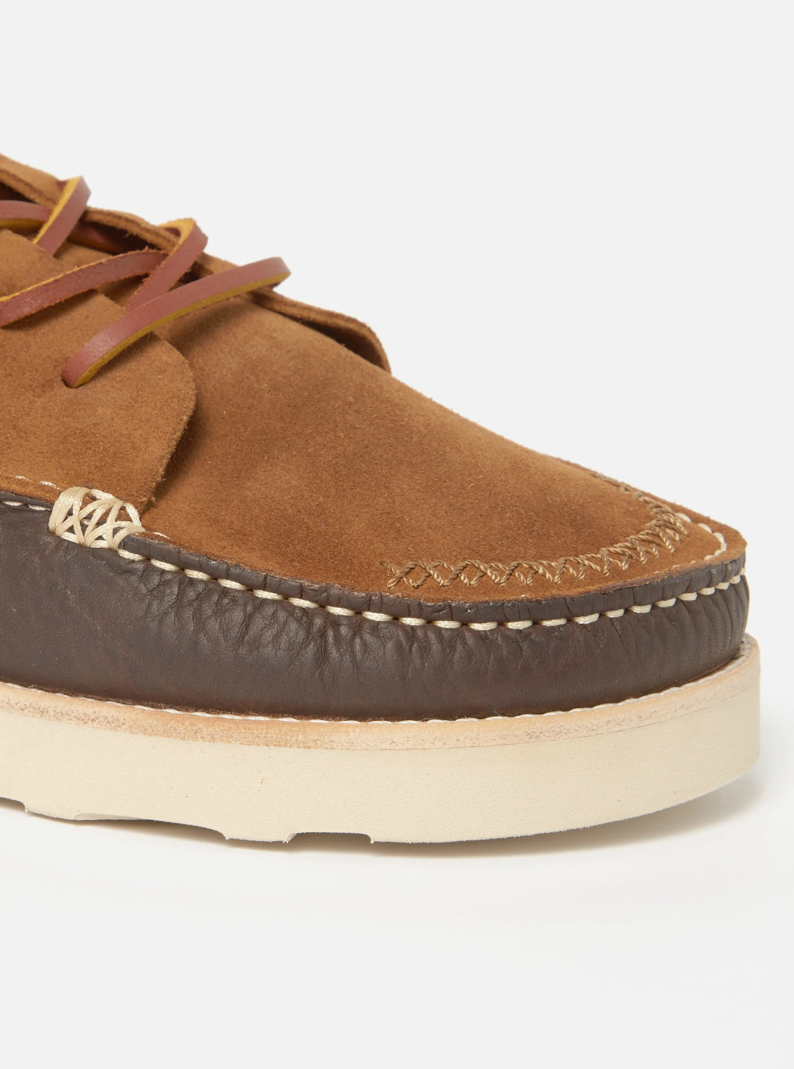 Yogi x Universal Works Finn in Cola/Dark Brown Suede/Tumbled Leather sold by Universal Works product image thumbnail 5