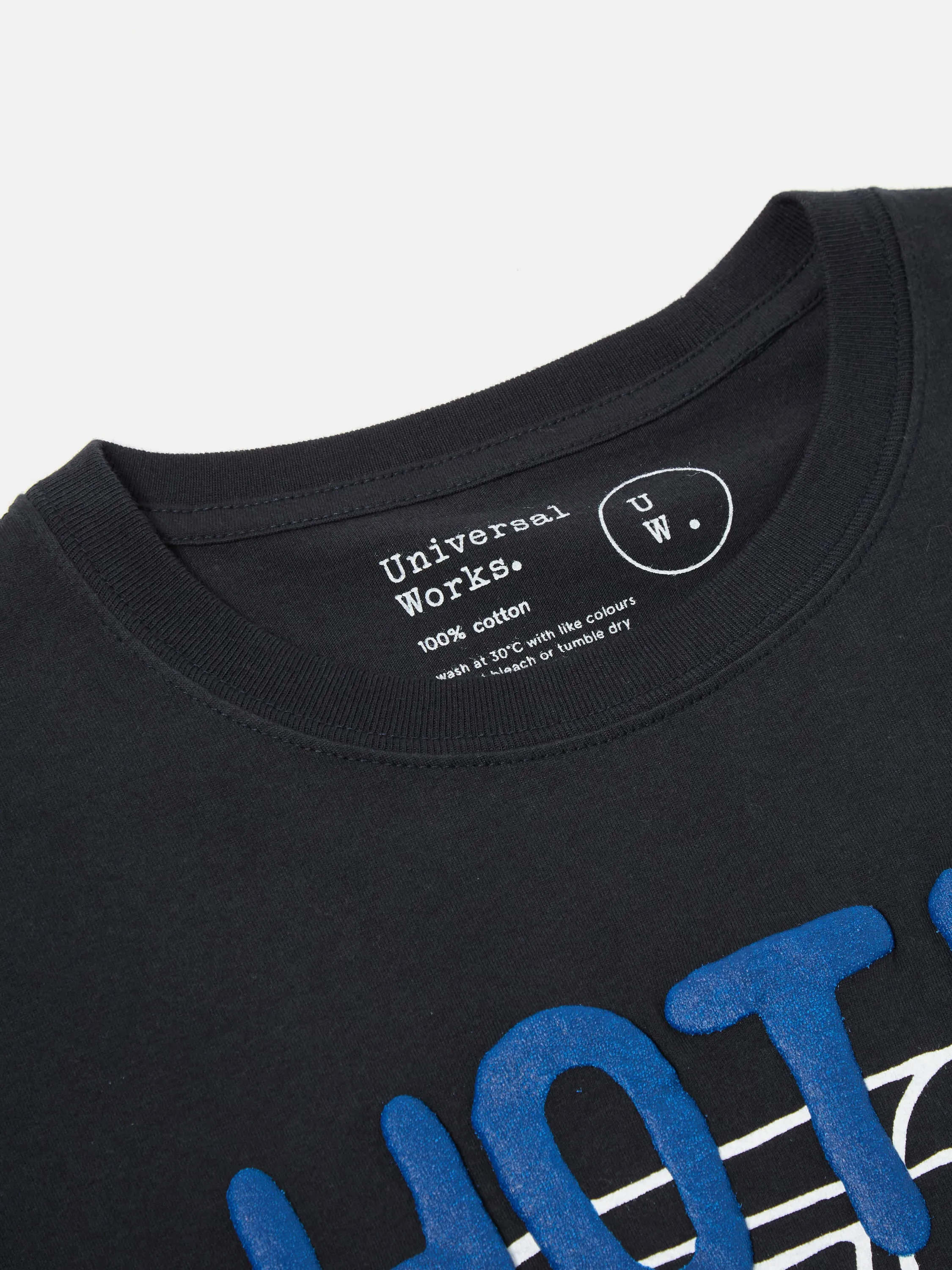 Universal Works Print Tee in 'Hotel Deluxe' Single Jersey sold by Universal Works product image thumbnail 4