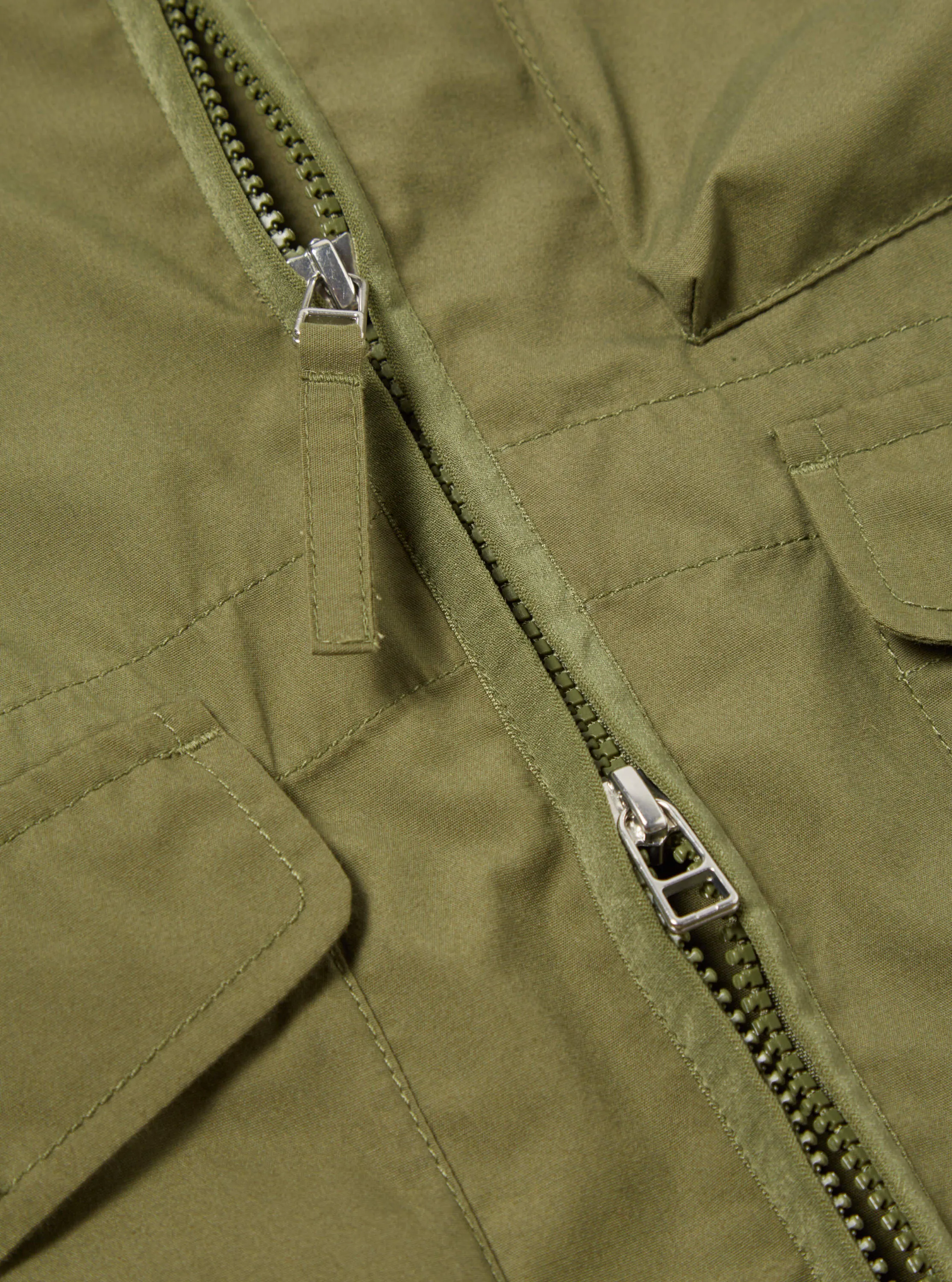 Universal Works Parachute Liner Jacket in Olive Recycled Poly Tech sold by Universal Works product image thumbnail 5
